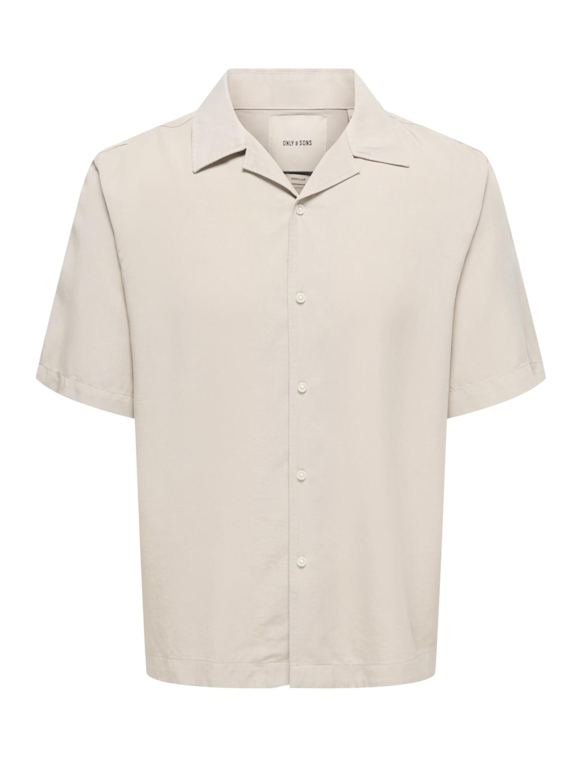 Only & Sons Onsperu Camicia Uomo Manica Lunga Grigia