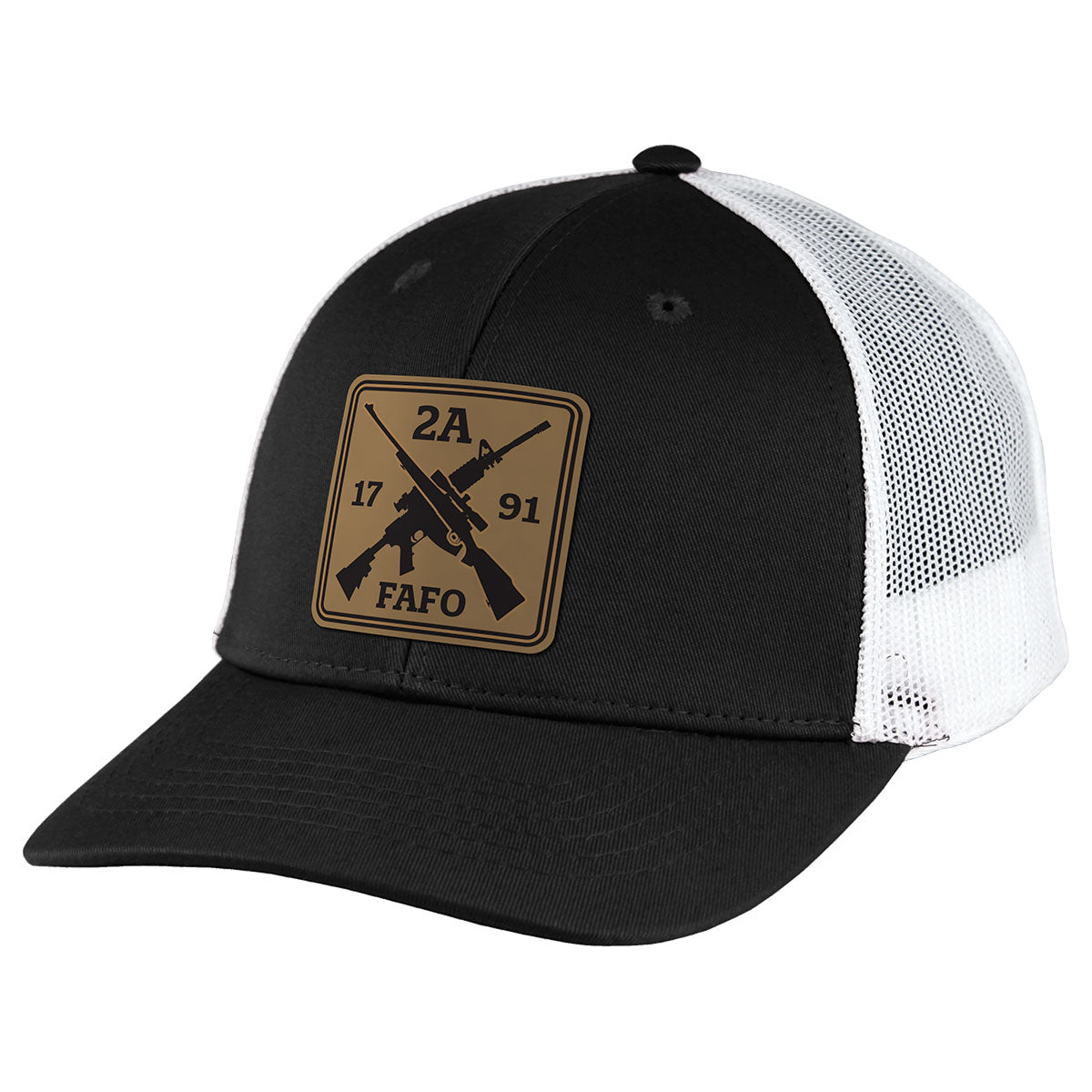 7.62 Design FAFO cappello trucker nero taglia unica rete