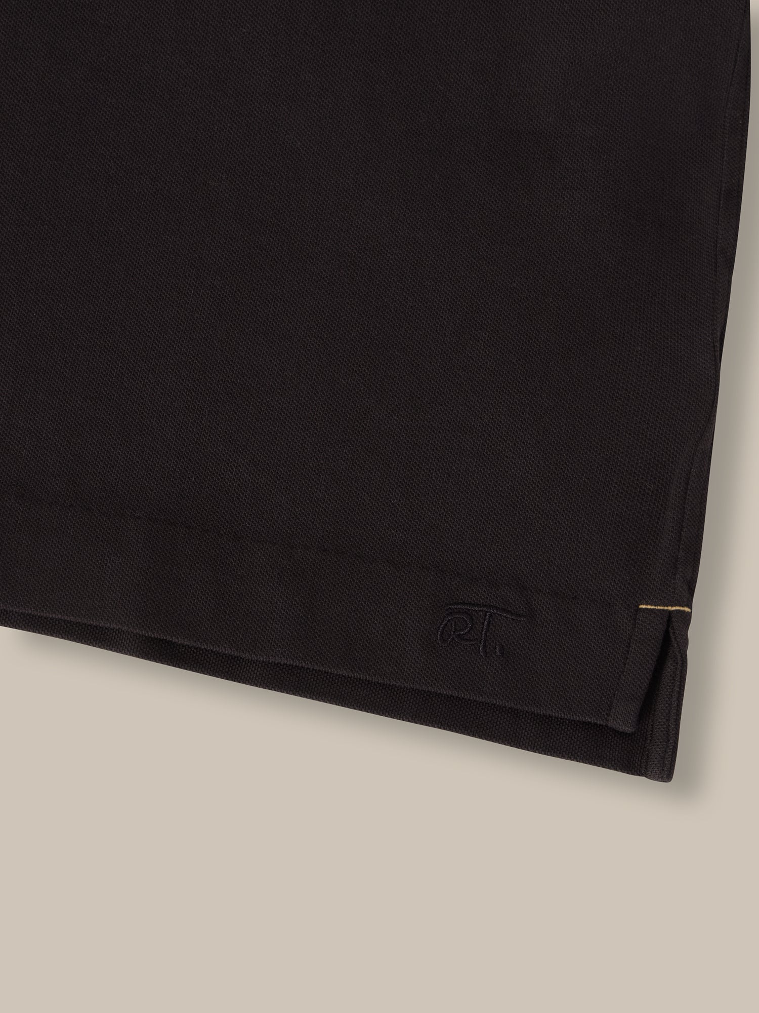 Robert Talbott Walker Polo Cotone Nero S-3XL