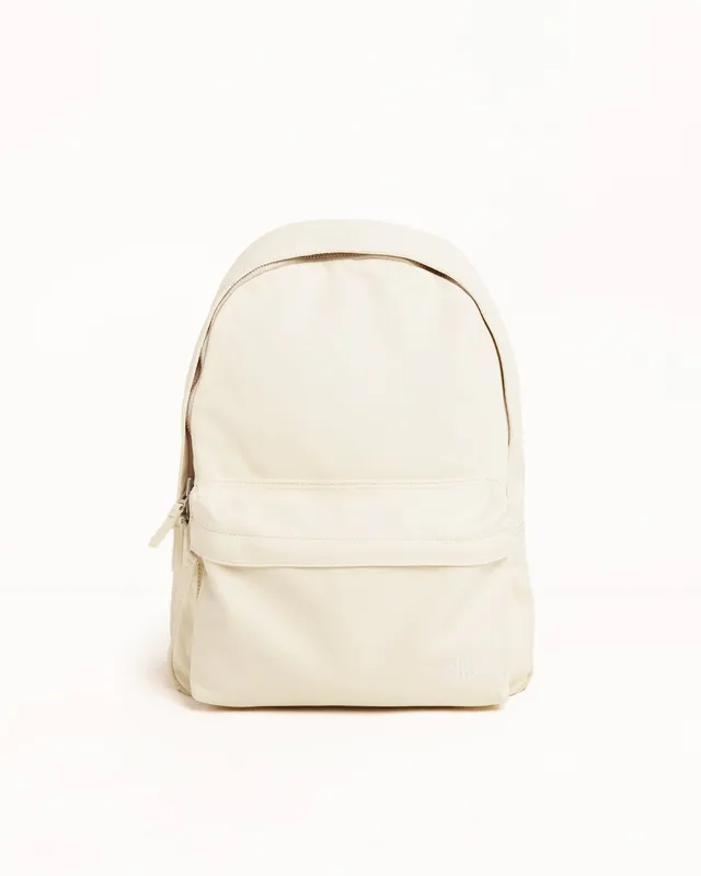Stussy Canvas Backpack zaino tela Natural laptop 16"