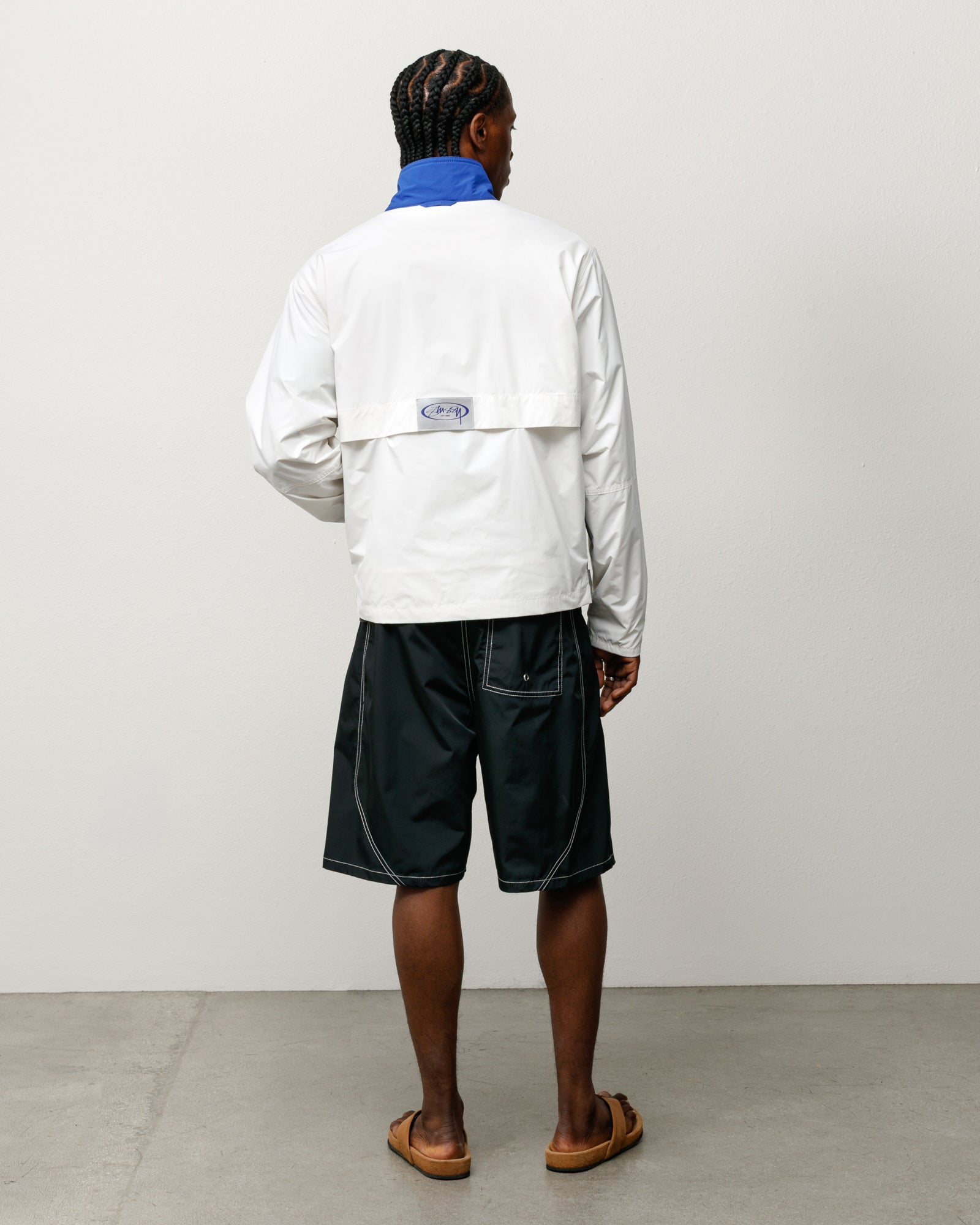 Stussy MX Jacket giacca white ripstop idrorepellente