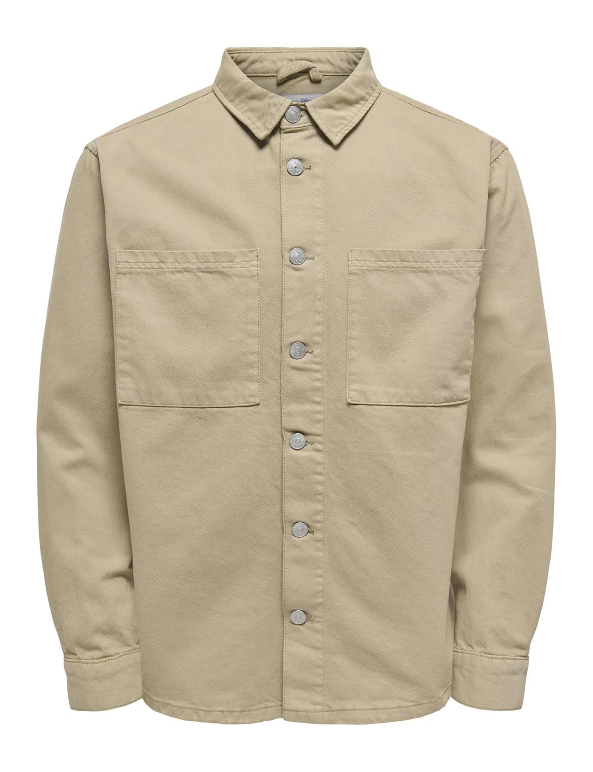 Only & Sons Onsalp Box Azg Giacca Jeans Uomo Cincillà