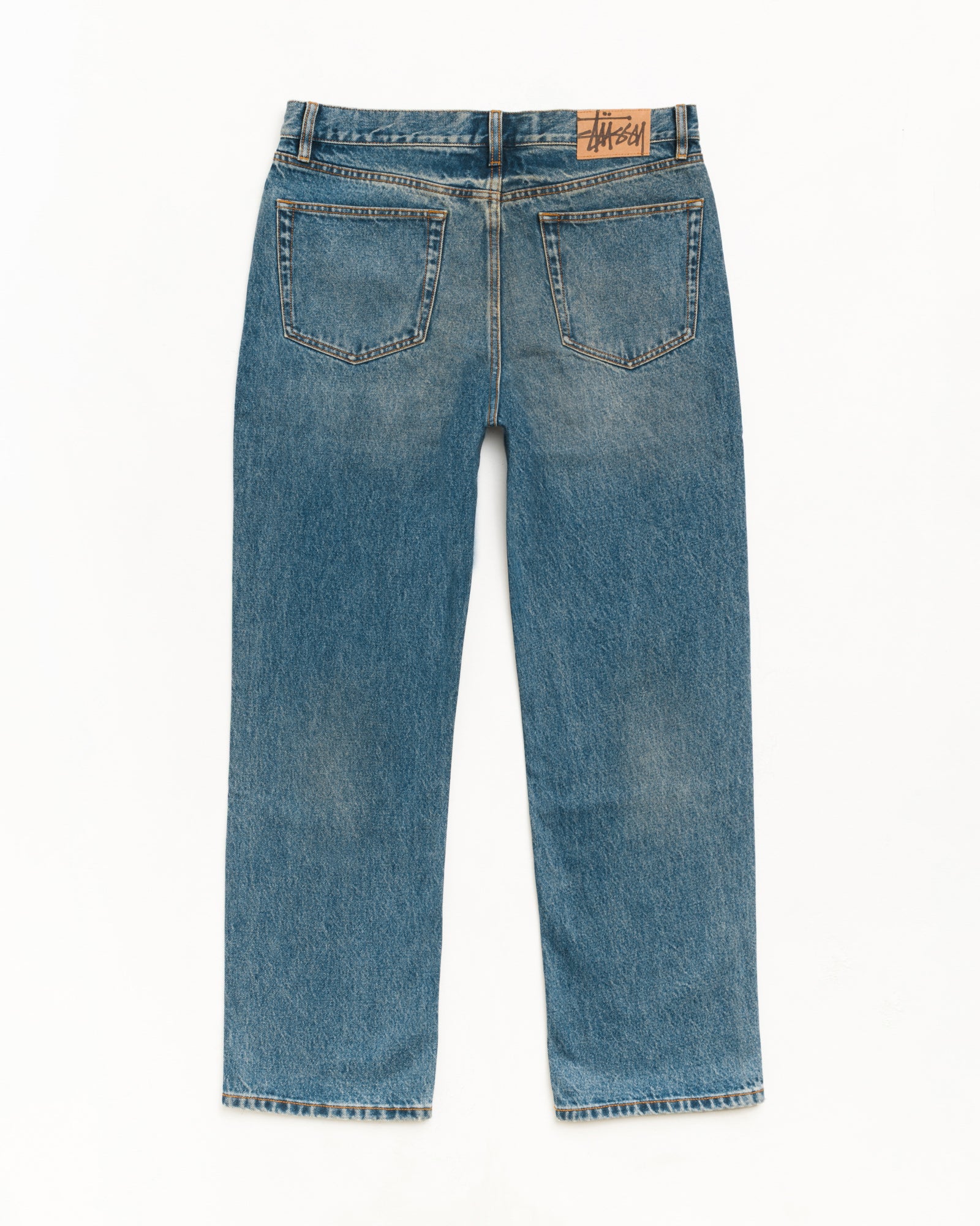 Stussy Pants New Classic Jean Denim Jeans Dark Wash