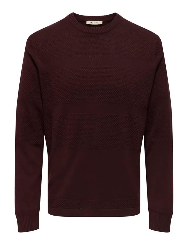 Only & Sons Onsmalik Pullover Uomo Port Royale Girocollo
