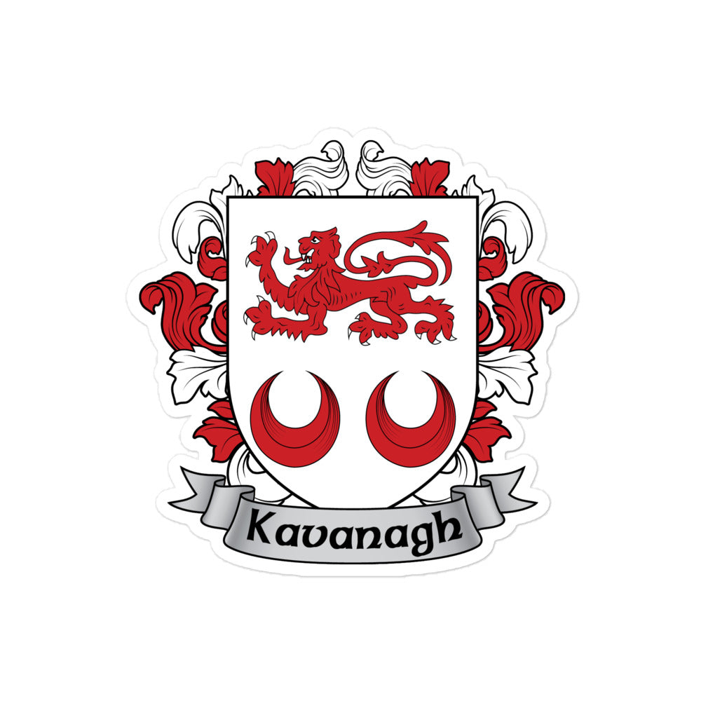 7.62 Design Kavanagh Irish Coat of Arms sticker vinile 10x10