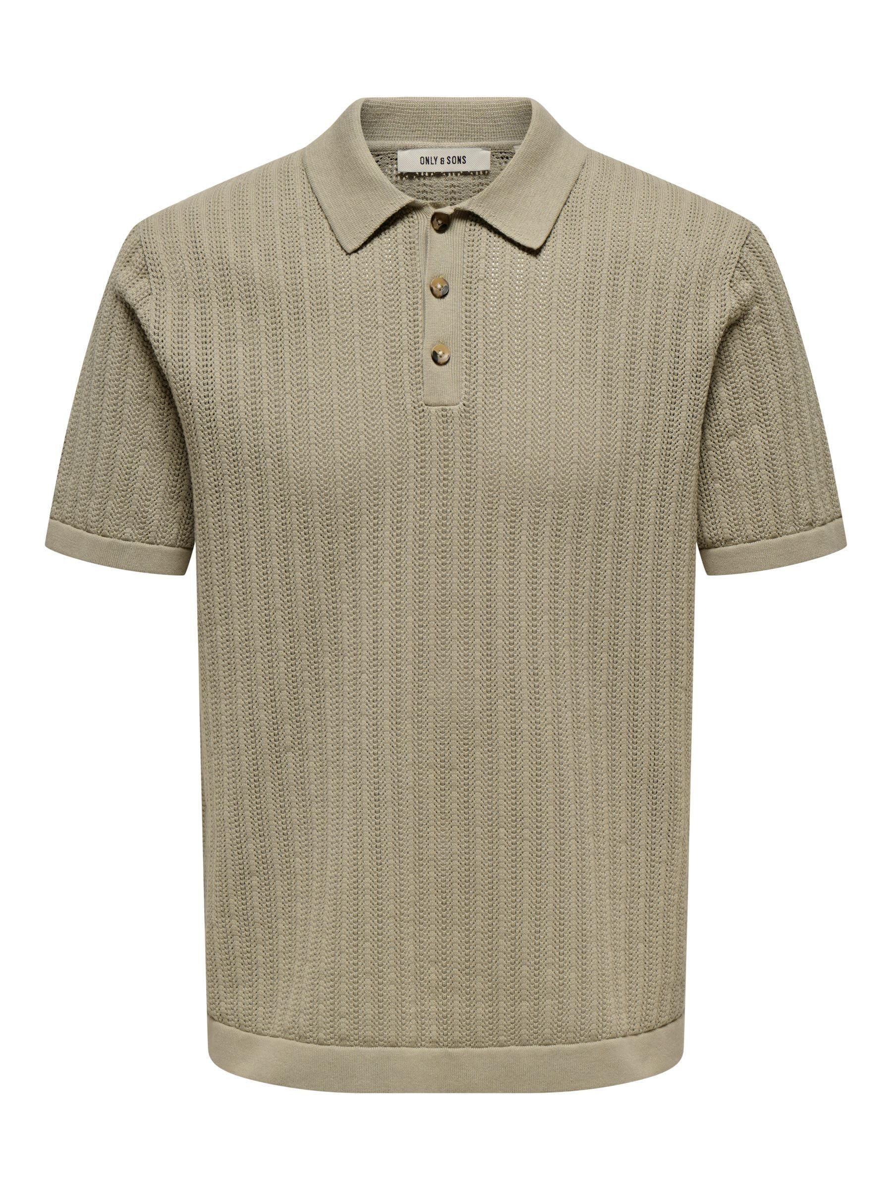 Only & Sons Onsmoon Polo Maglia Uomo Blu Manica Corta