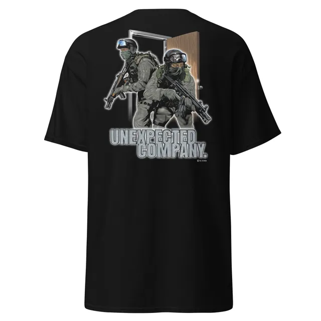 7.62 Design Doorkicker Unexpected Company t-shirt nera