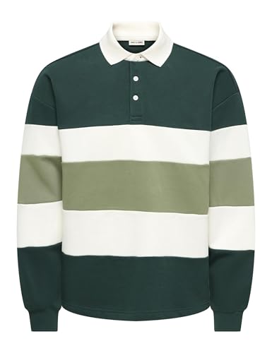 Only & Sons Onsbenedict Felpa Uomo Nero L Girocollo