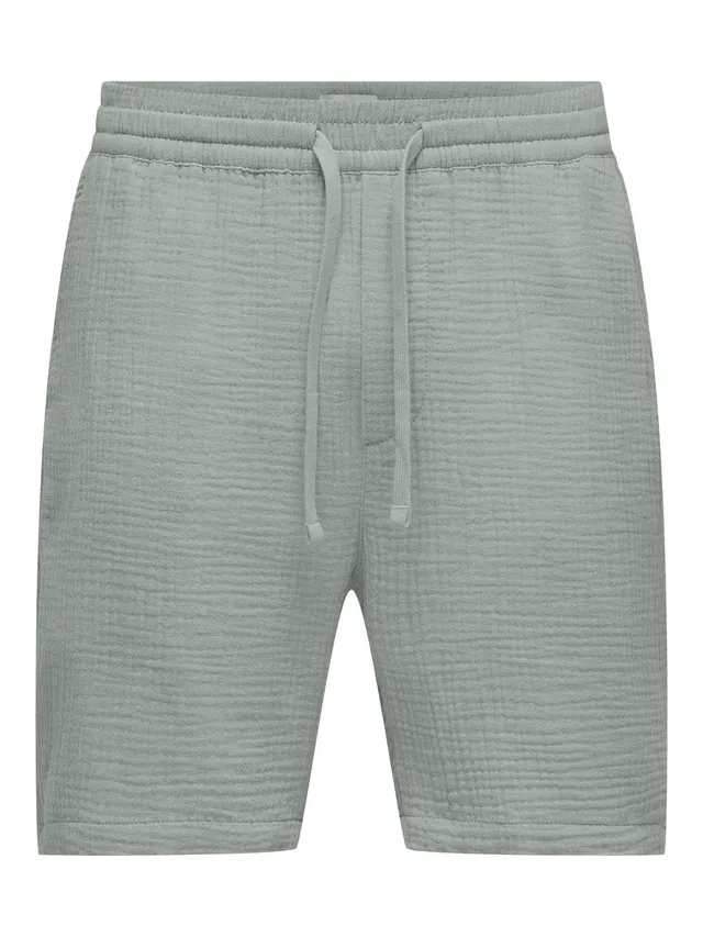 Only & Sons Pantaloncini Sweat Cotone Coulisse Uomo Elastico