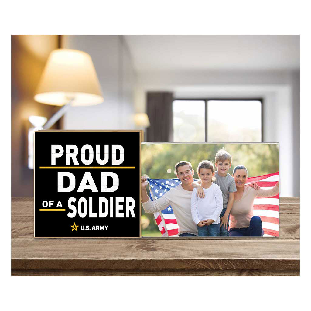 7.62 Design Army Proud Dad Cornice Foto 4x6 Galleggiante