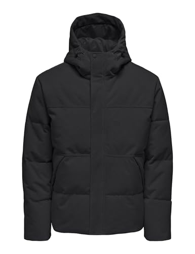 ONLY & SONS Onsjett Struc Piumino Nero XXL