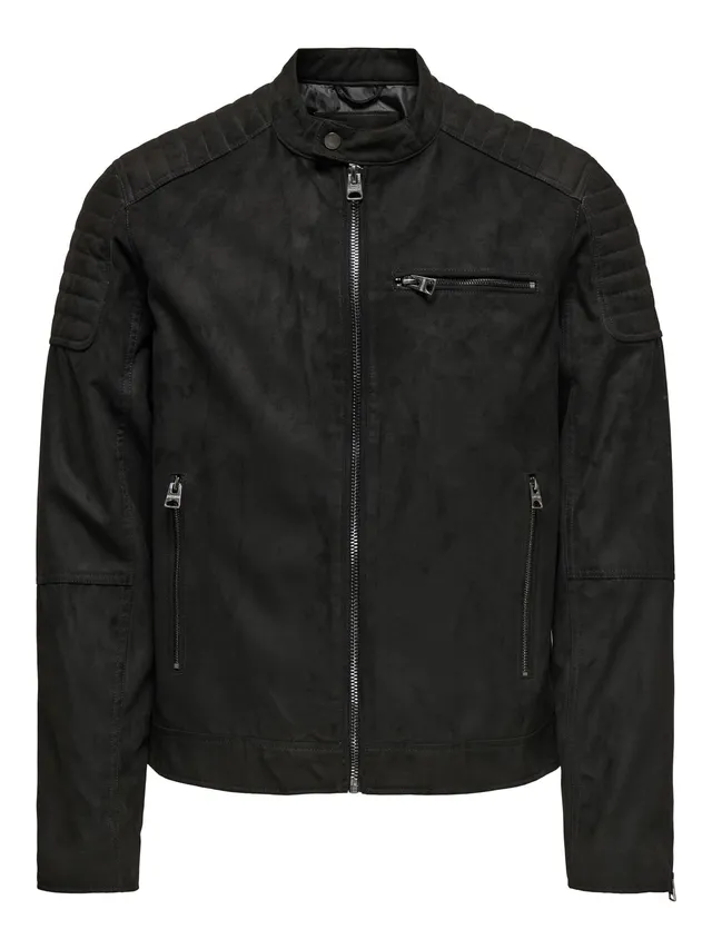 ONLY & SONS Giacche Gus Jacket Uomo L nero biker