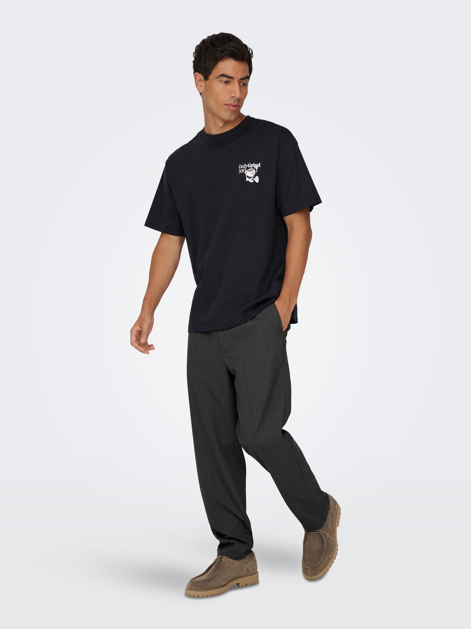 Only & Sons Onsmiro 0346 Pantaloni uomo L tapered