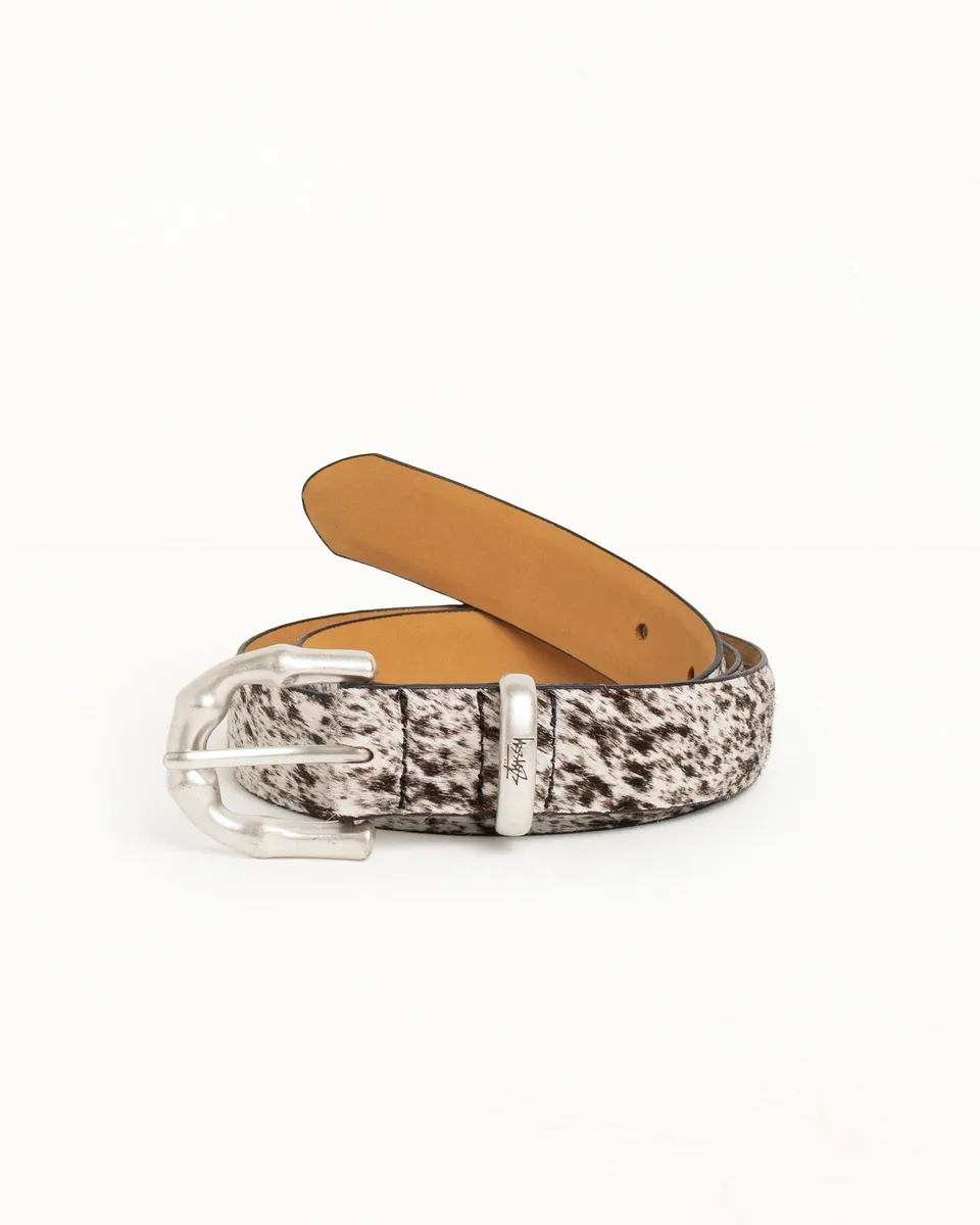Stussy Bamboo Buckle Belt cintura Hairy Marble 102 cm