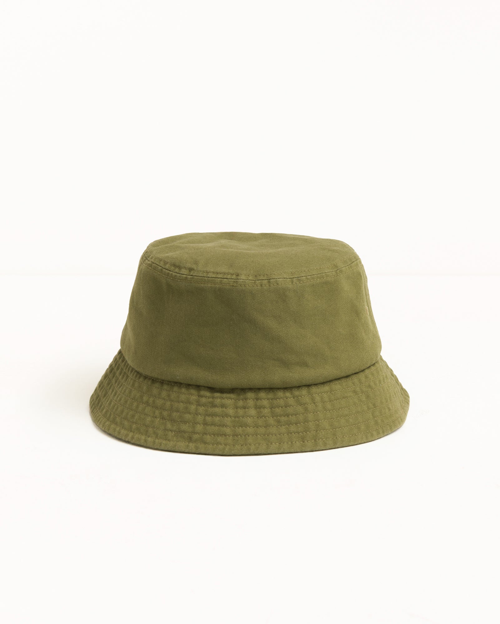 Stussy Stock Bucket Hat cappello pescatore Olive S/M cotone