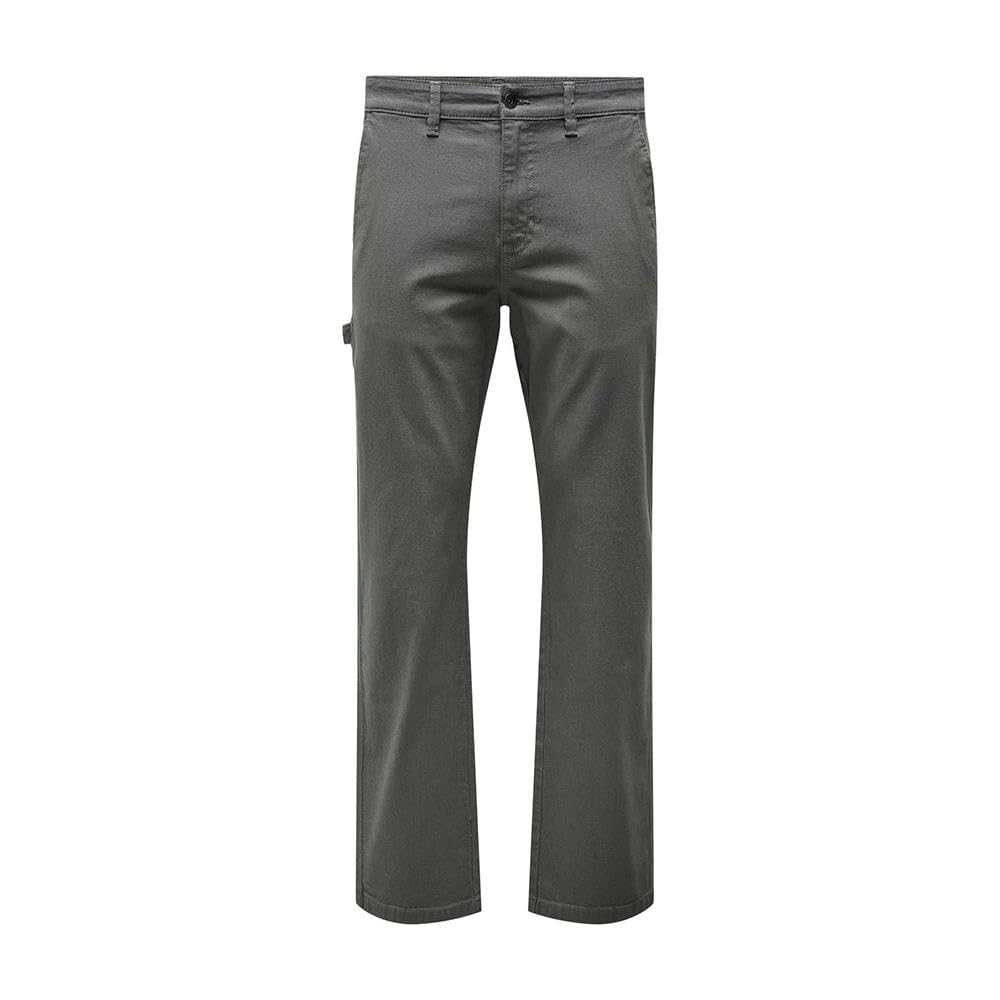 Only & Sons Edge Loose Work pantaloni uomo kaki 31W/32L