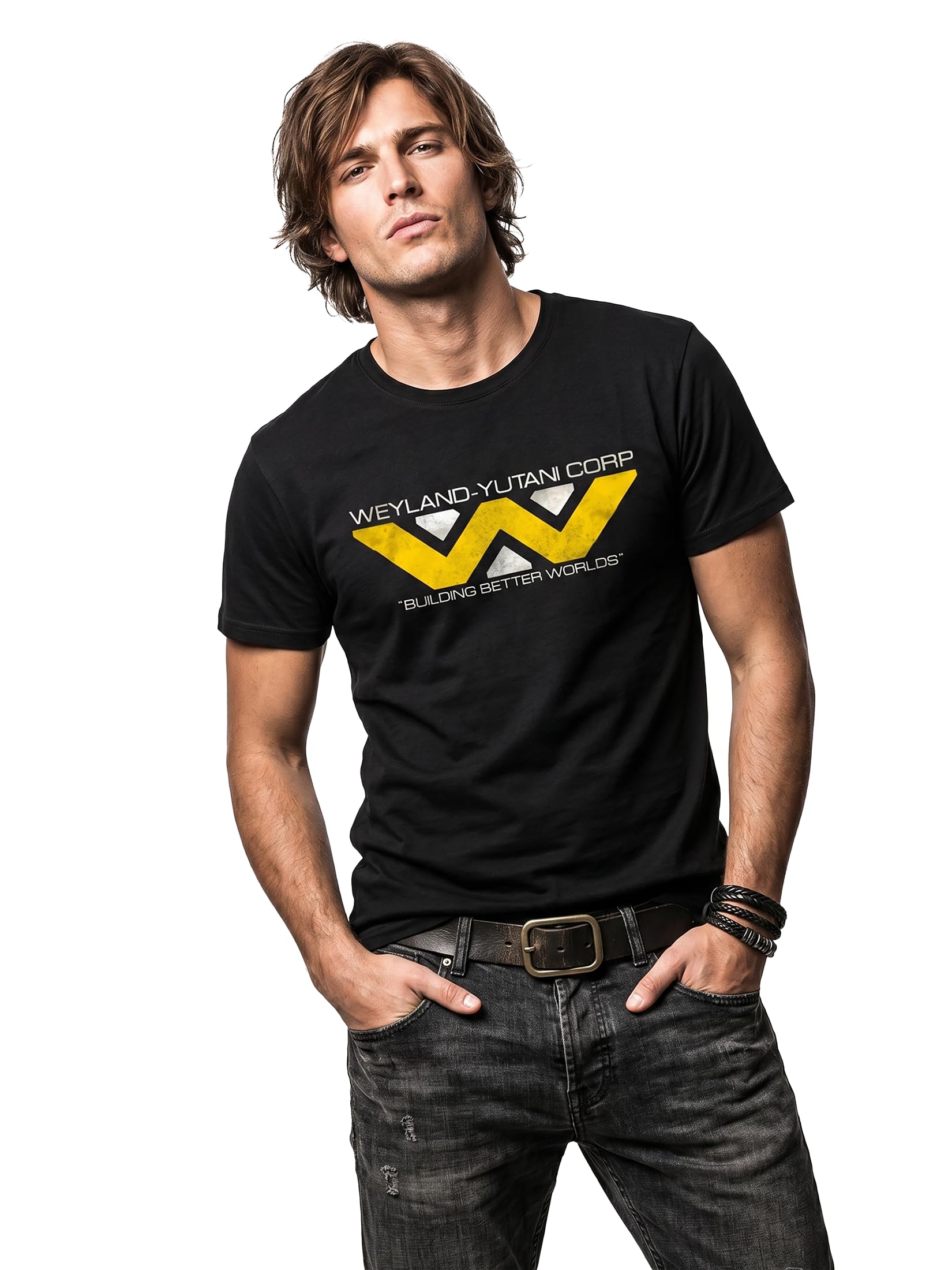 Makaya Weyland Yutani Alien T-Shirt Uomo M Cotone
