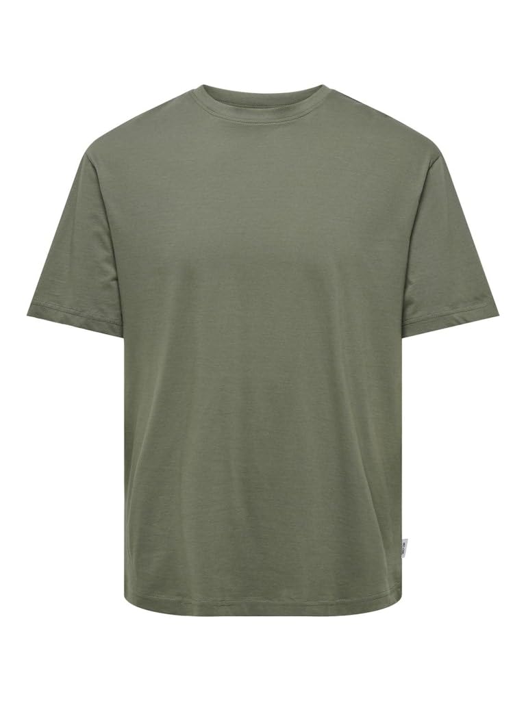 Only & Sons Onsfreddie Life RLX SS Tee T-Shirt Uomo Relax
