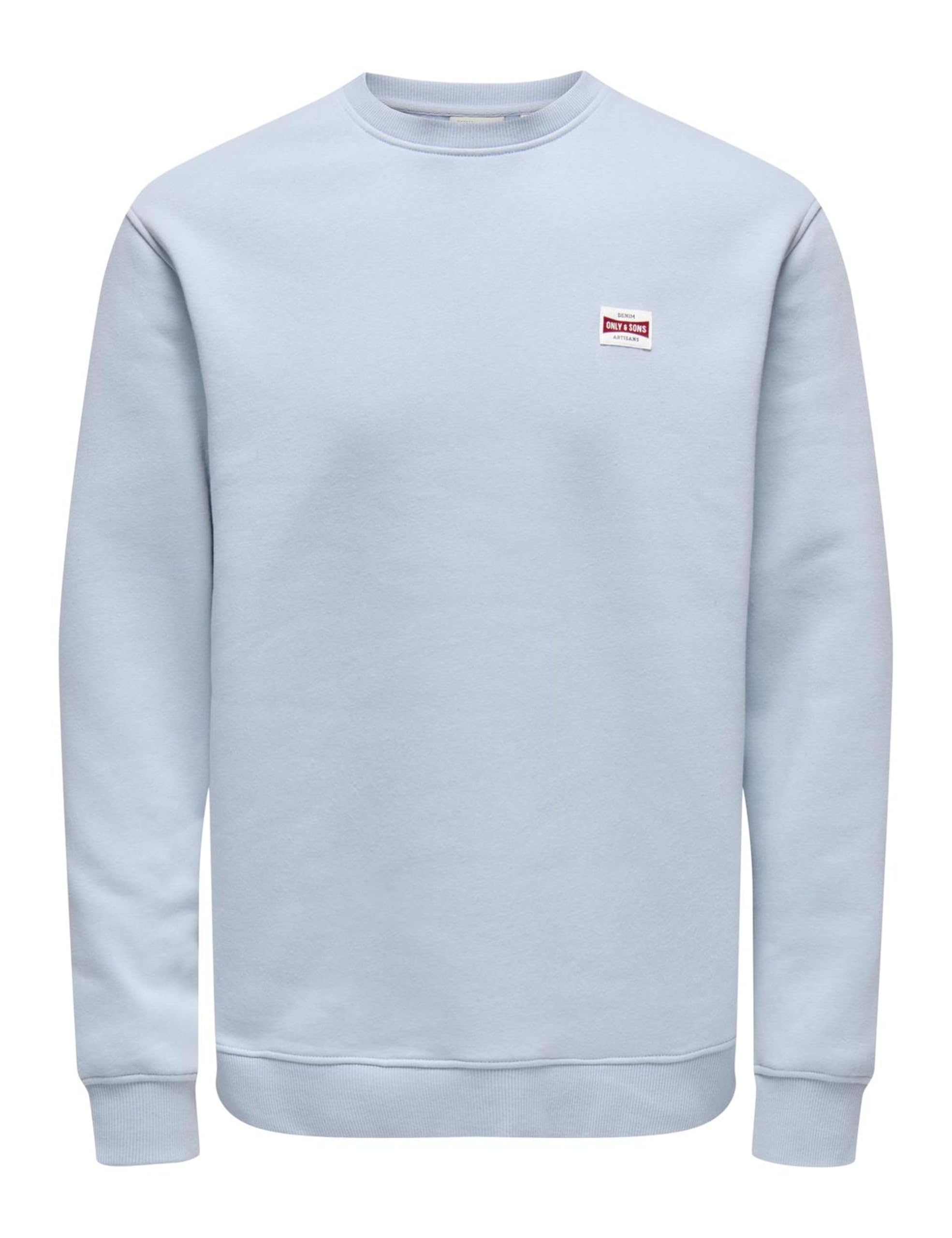 Only & Sons Onsdawson Reg Crew felpa uomo girocollo nera M