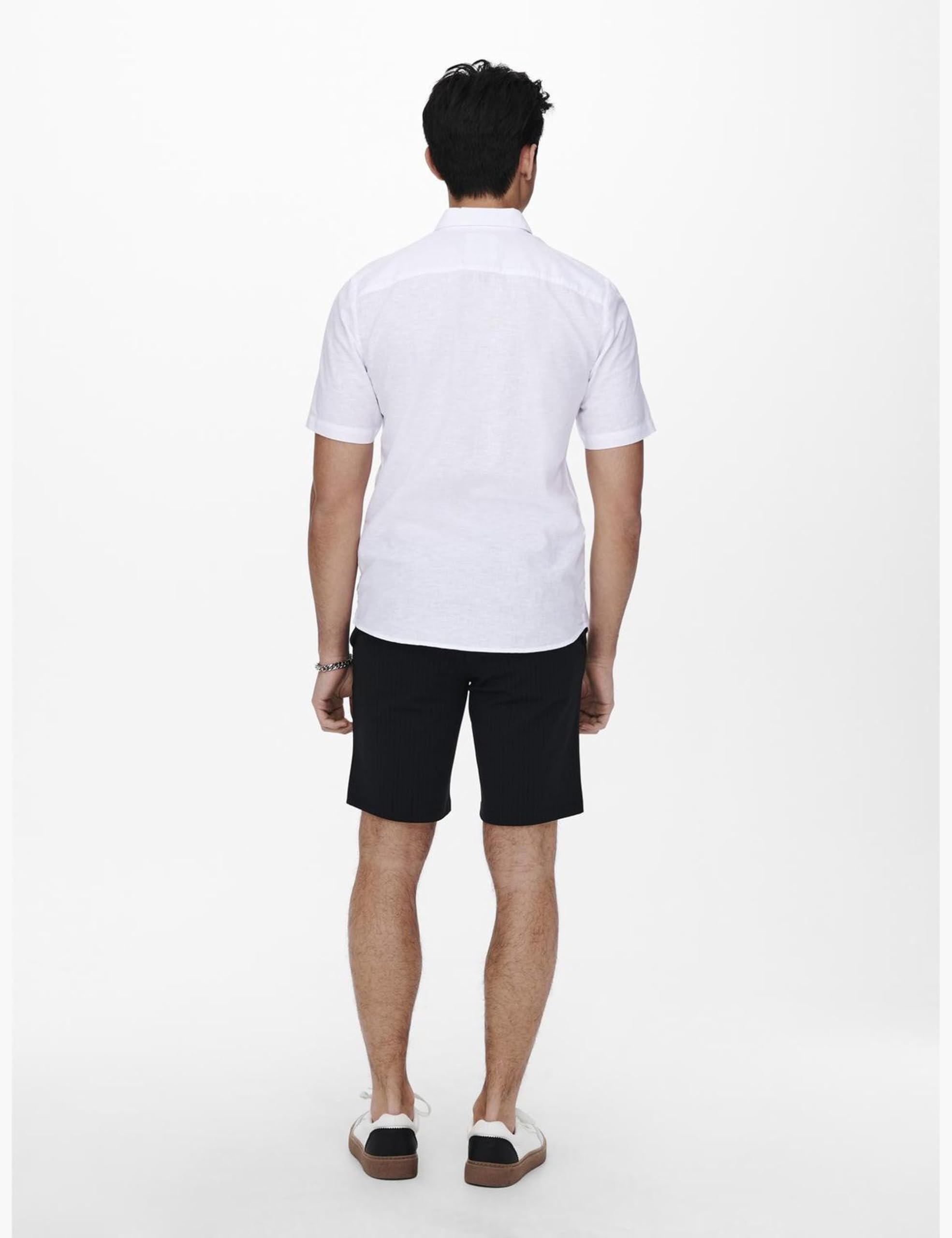 Only & Sons Caiden Camicia Manica Corta Cotone Casual