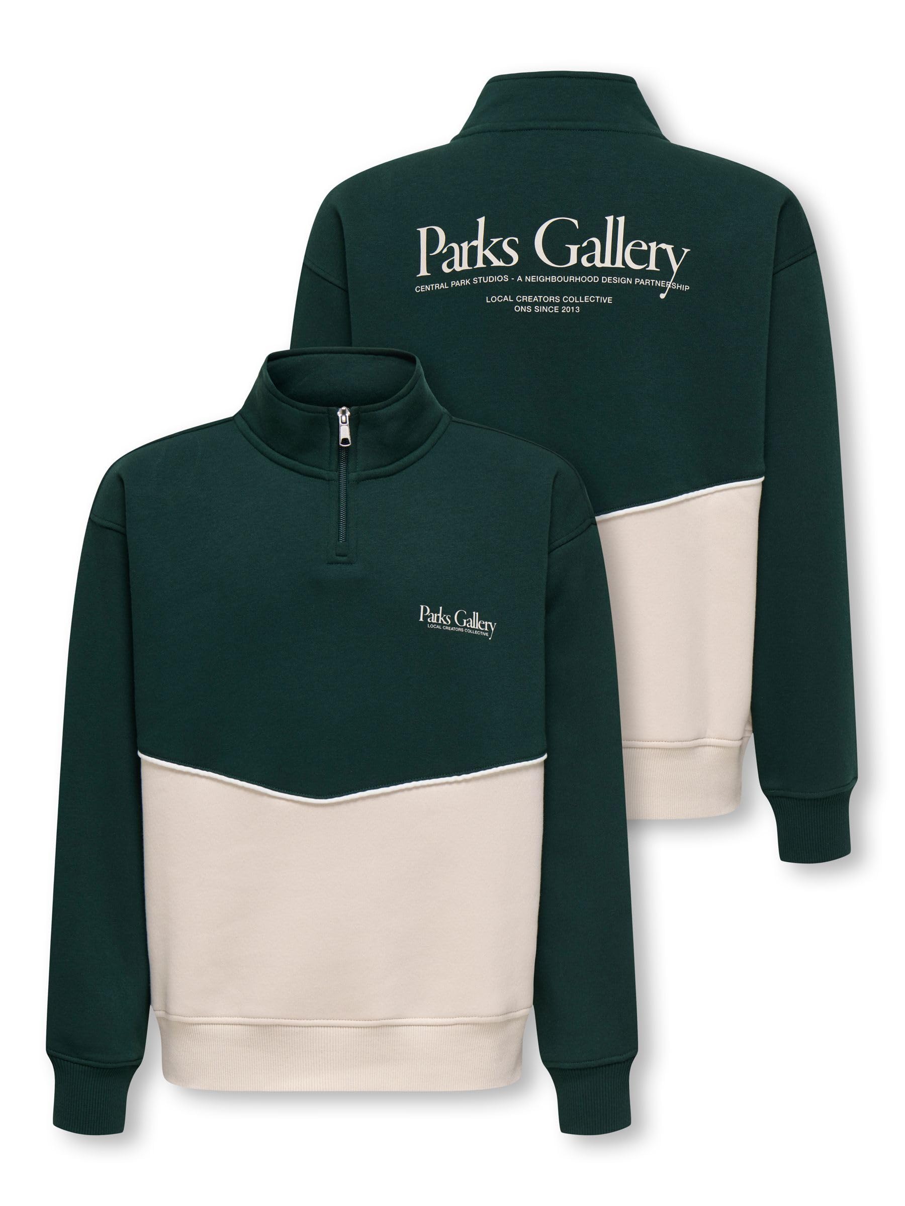 Only & Sons OSJCeres Felpa Ragazzo 146 Moonbeam Zip