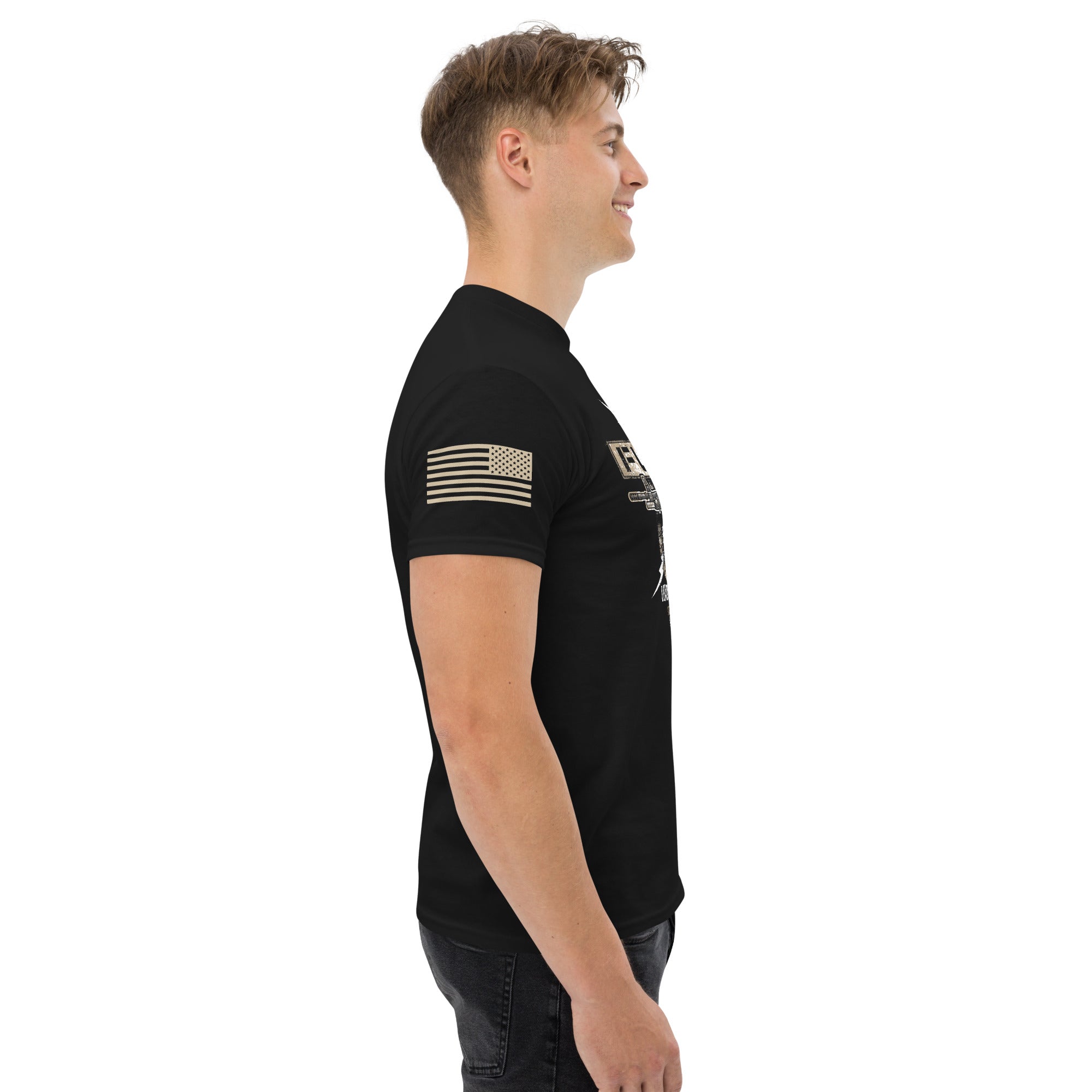 7.62 Design Full Auto Pub tee maglietta uomo nera cotone