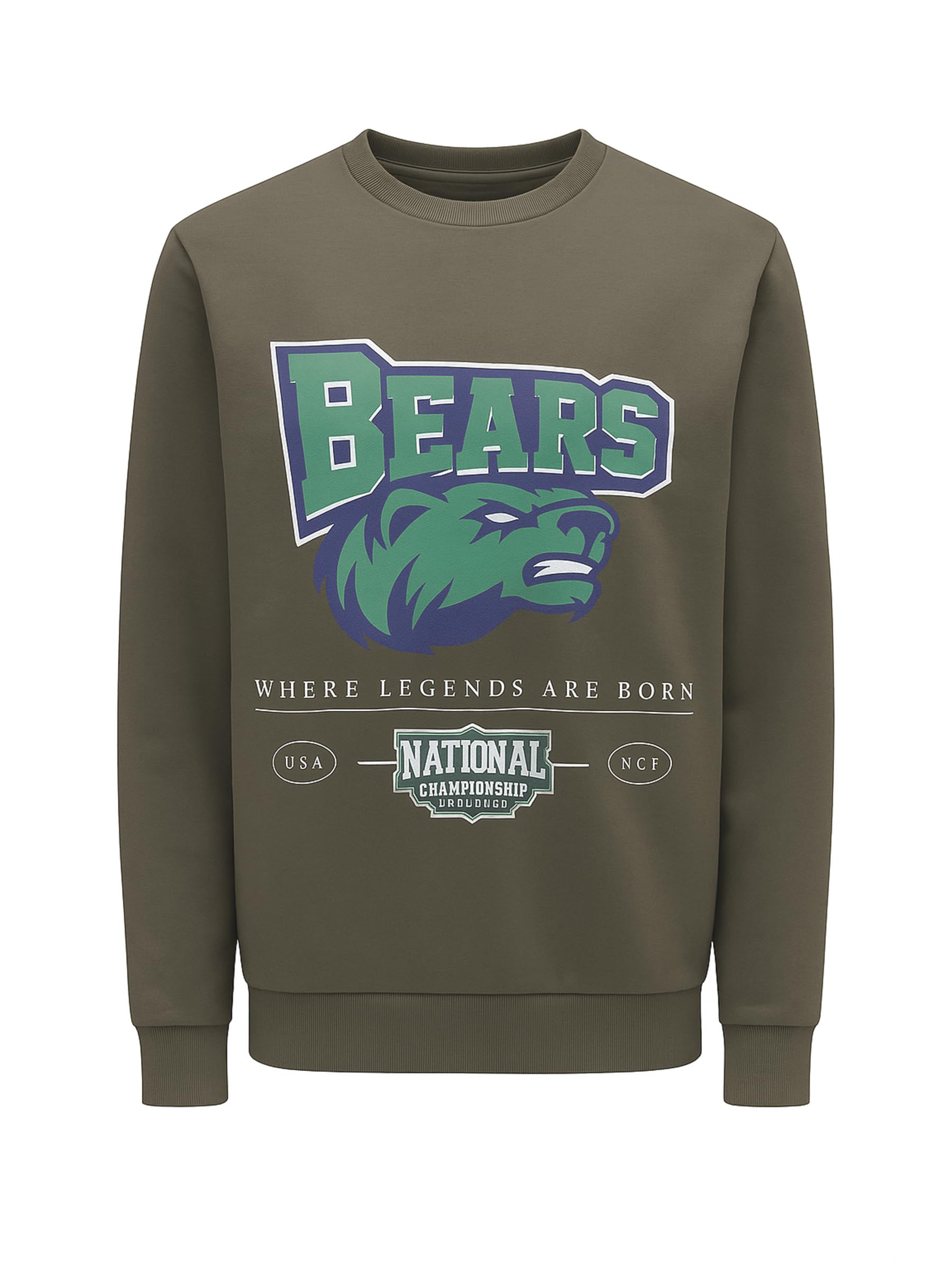 Only & Sons Felpa Girocollo Uomo S Bruno NFL