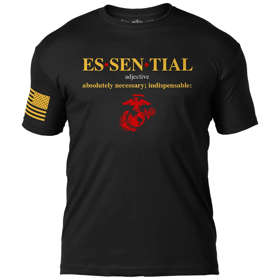 7.62 Design Essential Battlespace T-Shirt uomo nero cotone