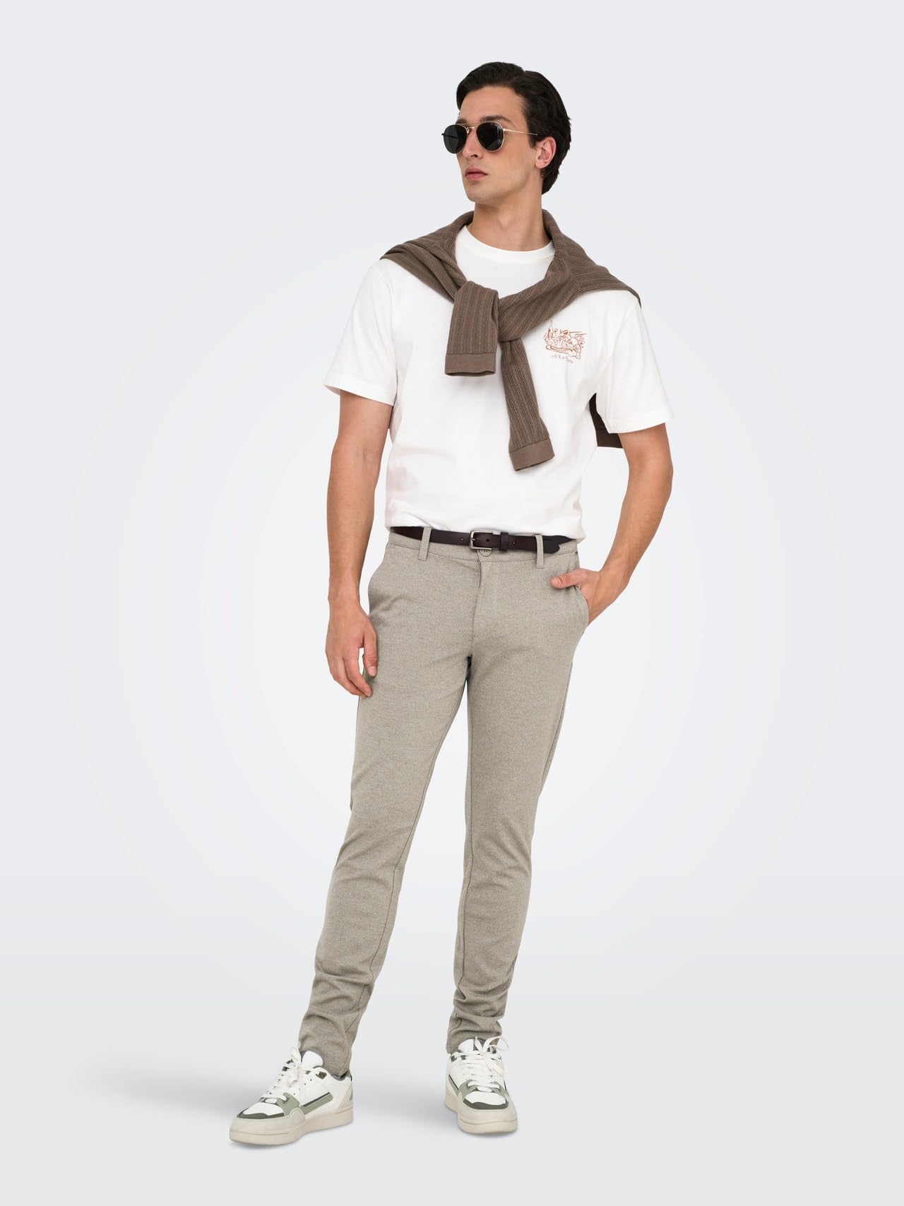 ONLY & SONS Onsmark Pantaloni Chino Fallen Rock