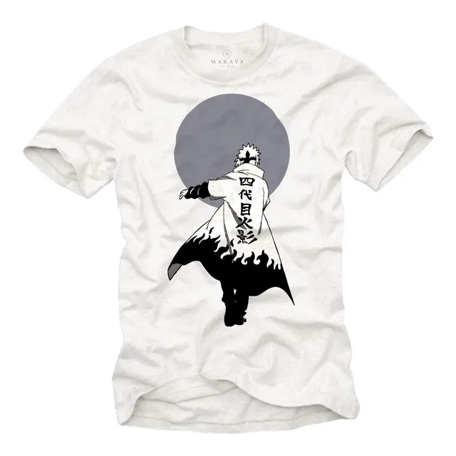 MAKAYA T-Shirt Uomo Ninja maglietta XXL 100% cotone