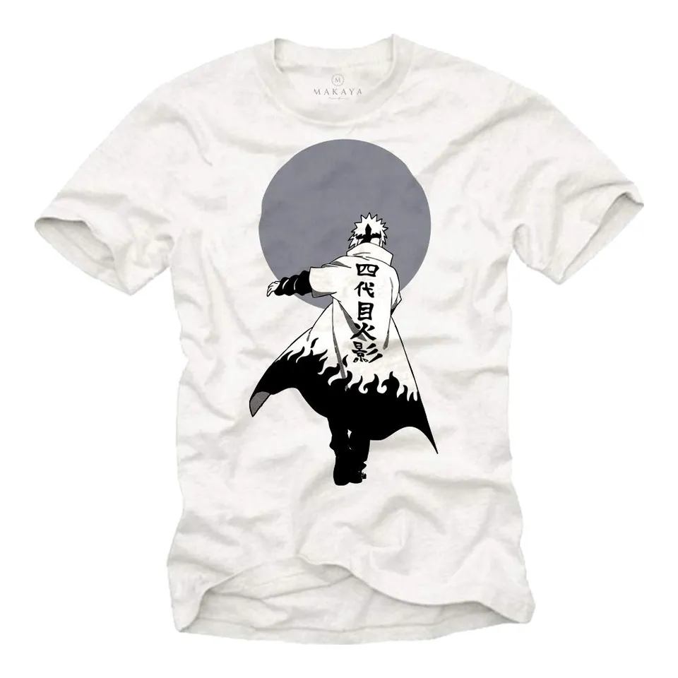 MAKAYA T-Shirt Uomo Ninja maglietta XXL 100% cotone