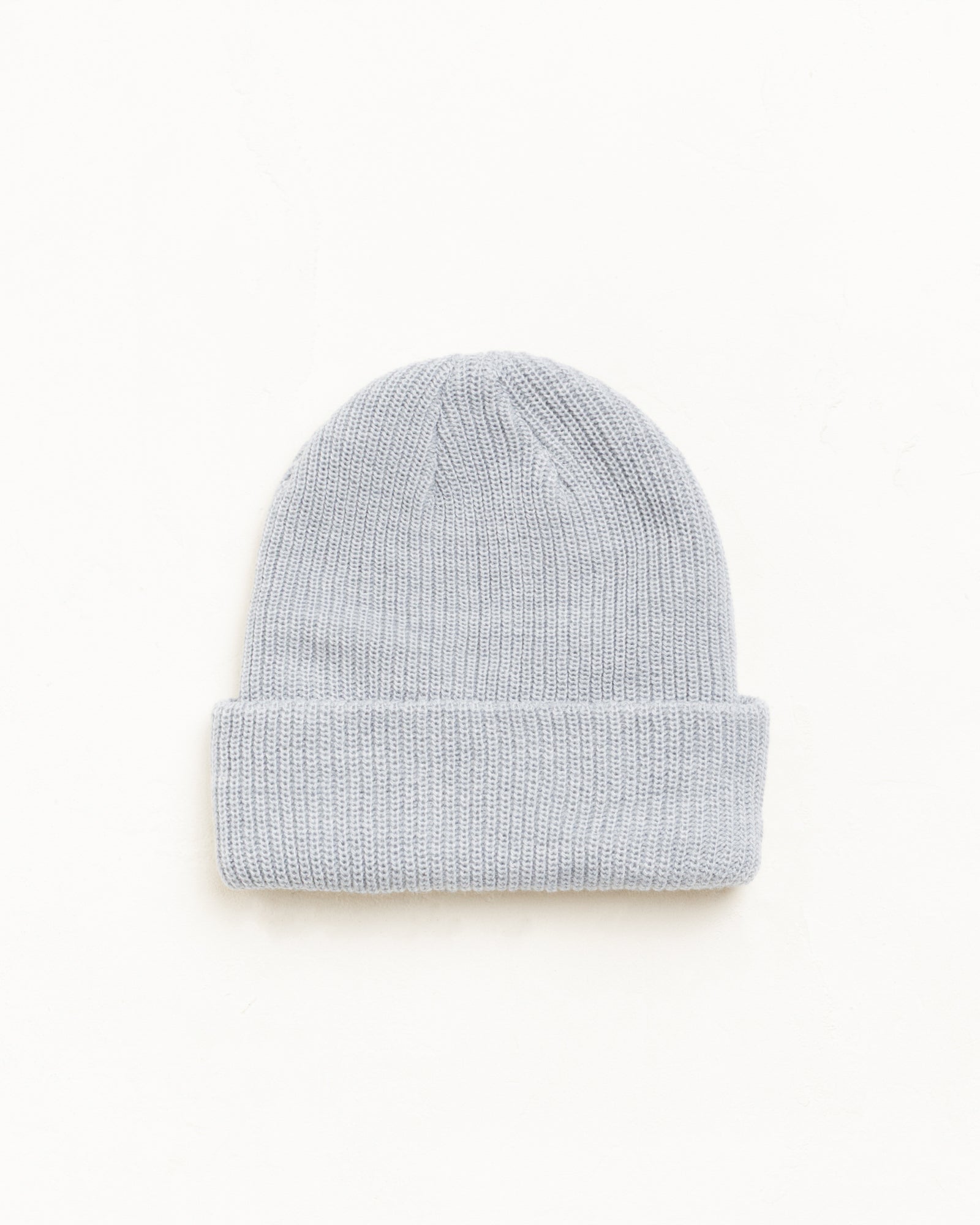 Stussy Headwear Basic Stussy Cuff Beanie Heather Grey