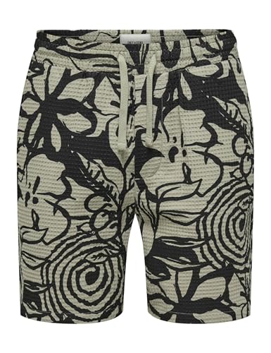 ONLY & SONS Onstel Savier Pantaloncini Uomo Quercia S waffle