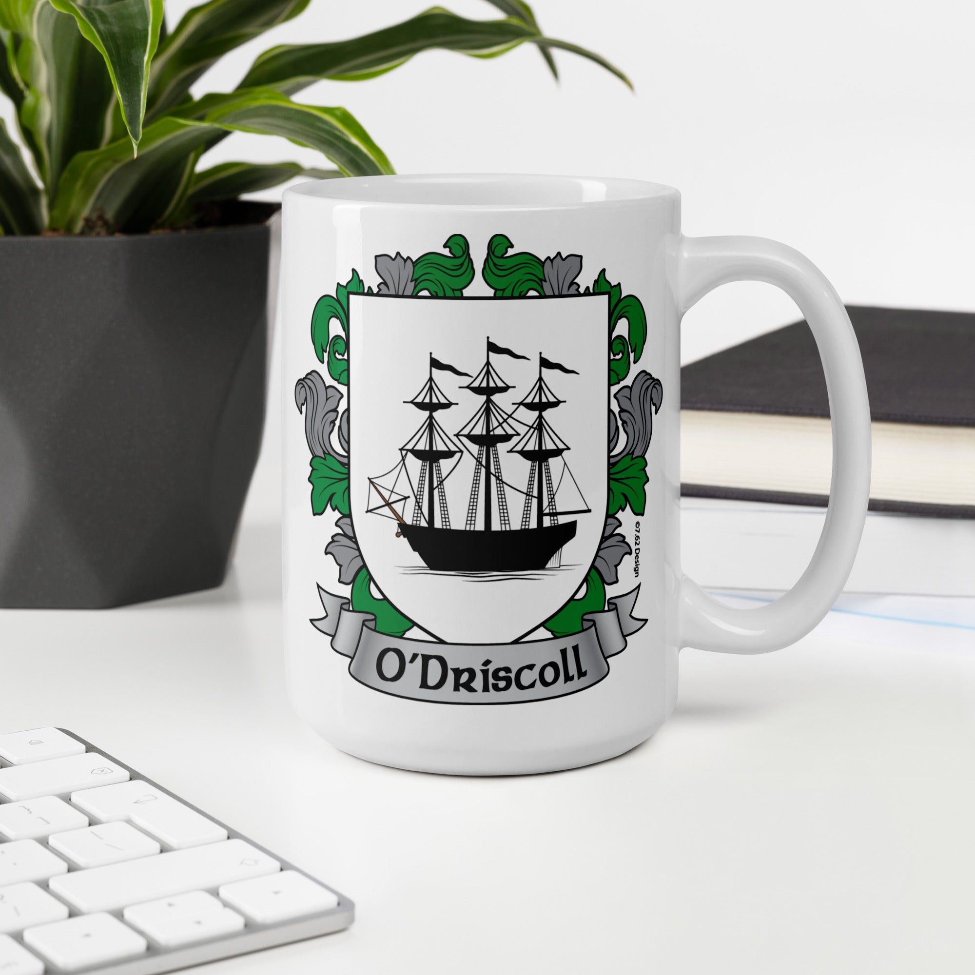 7.62 Design Drinkware O'Driscoll Tazza Ceramica 15oz Stemma