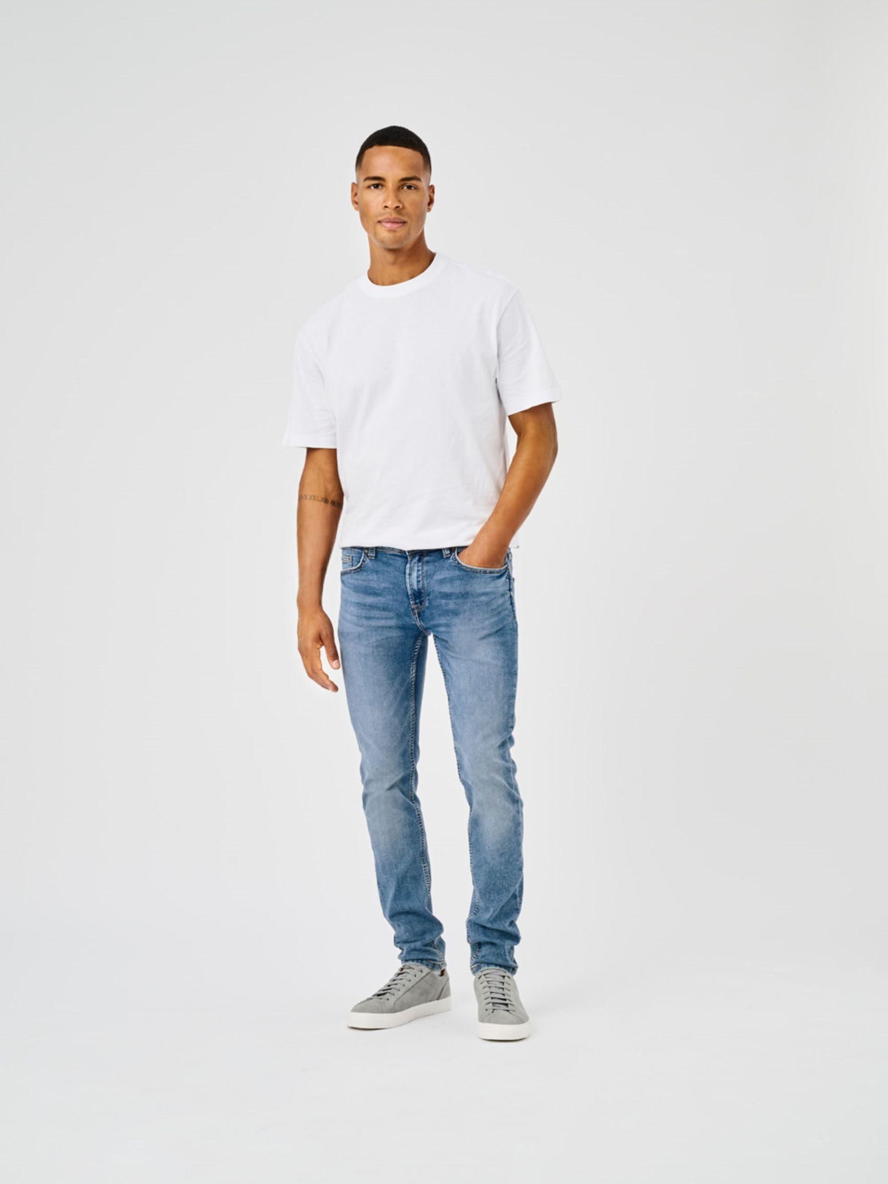 Only & Sons Loom jeans slim uomo blu denim elasticizzato