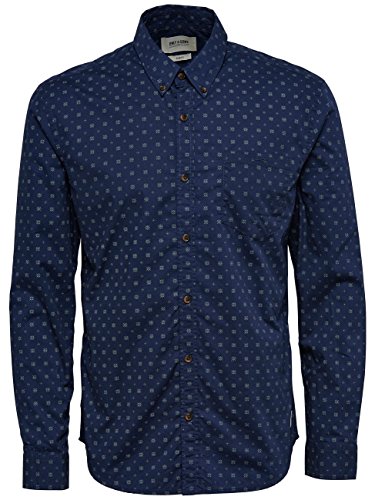 Only & Sons Onswood Camicia Uomo XXL Cotone Bottoni