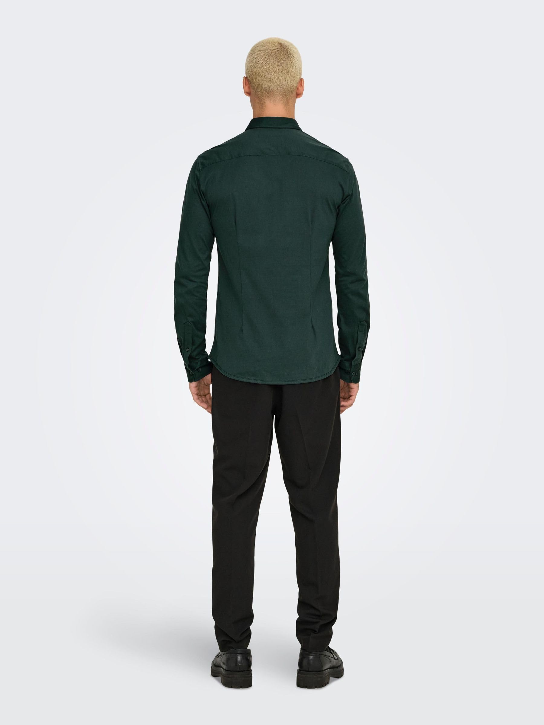 Only & Sons Onsrobin Camicia uomo M bianca manica lunga