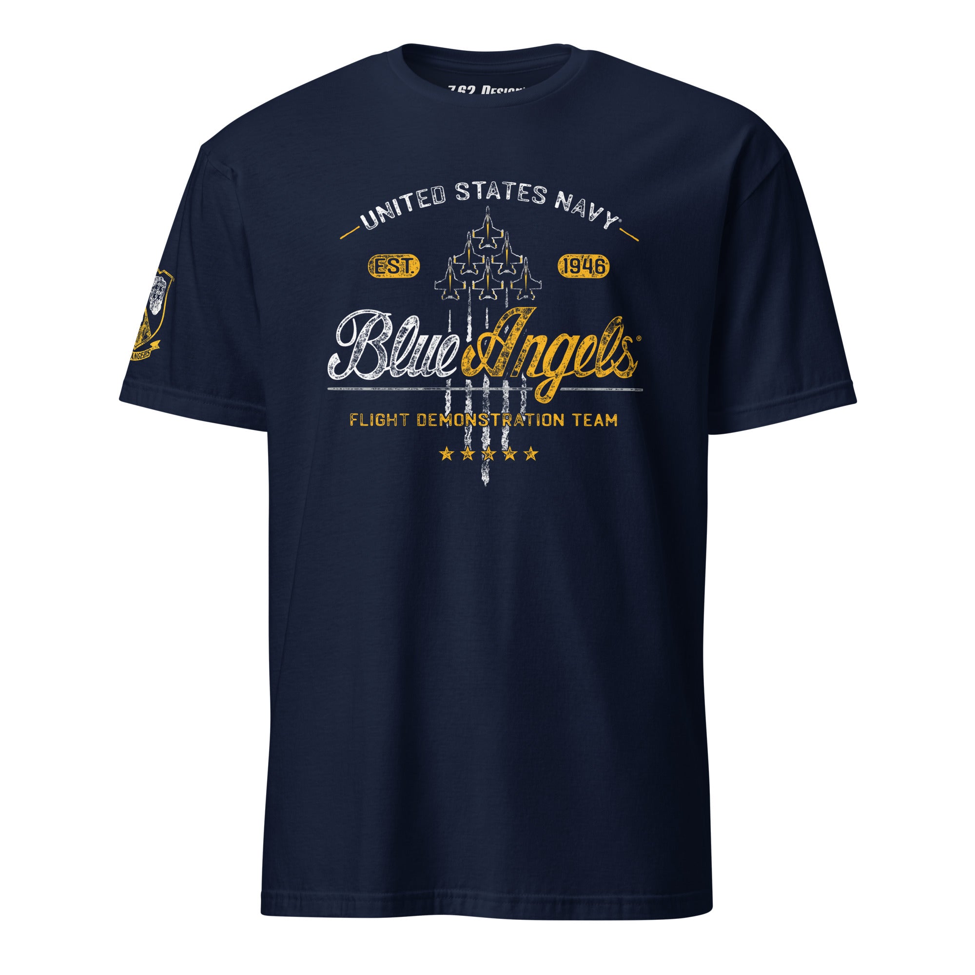 7.62 Design Blue Angels Maglietta navy cotone