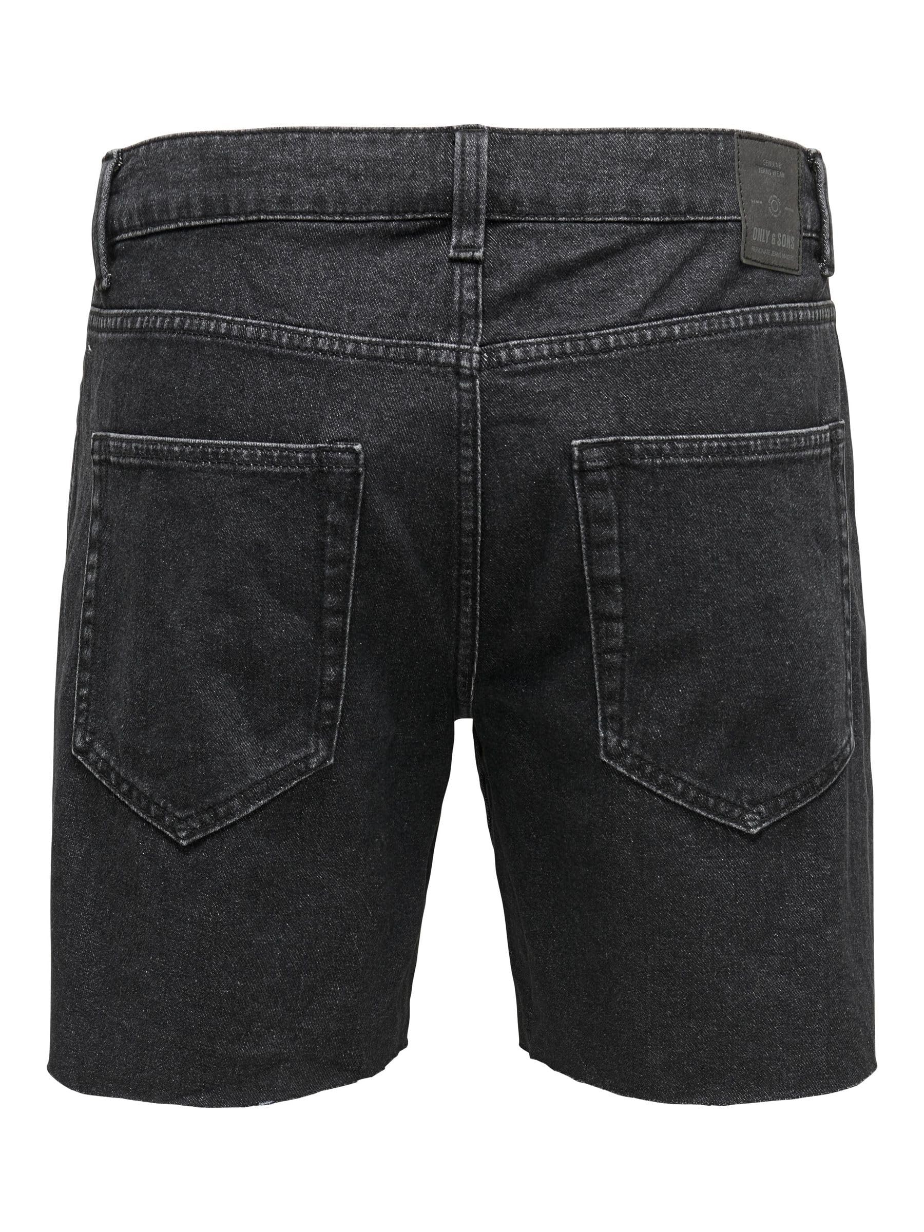 Only & Sons Pantaloncini jeans uomo L 100% cotone