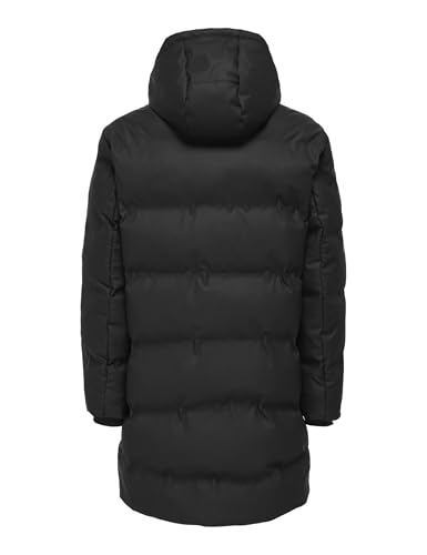 Only & Sons Onsroyce Puffer Giacca Uomo Nero