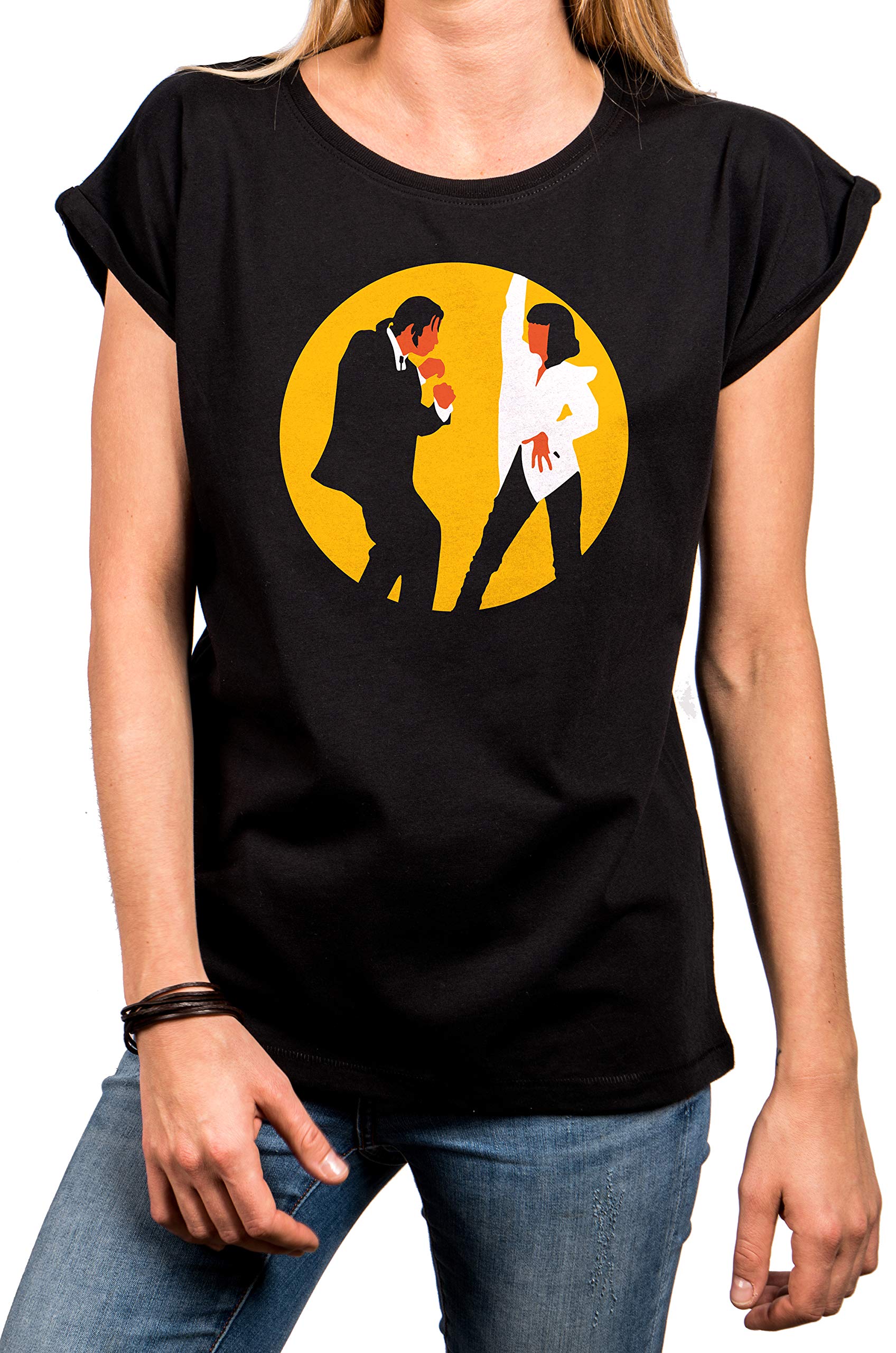 MAKAYA Pulp Dance T-Shirt Donna Cotone S Mia & Vincent