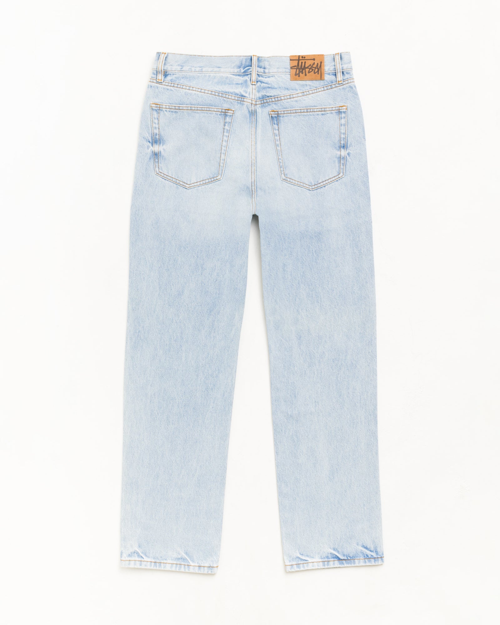 Stussy Slim Jean Denim jeans indigo slim cotone