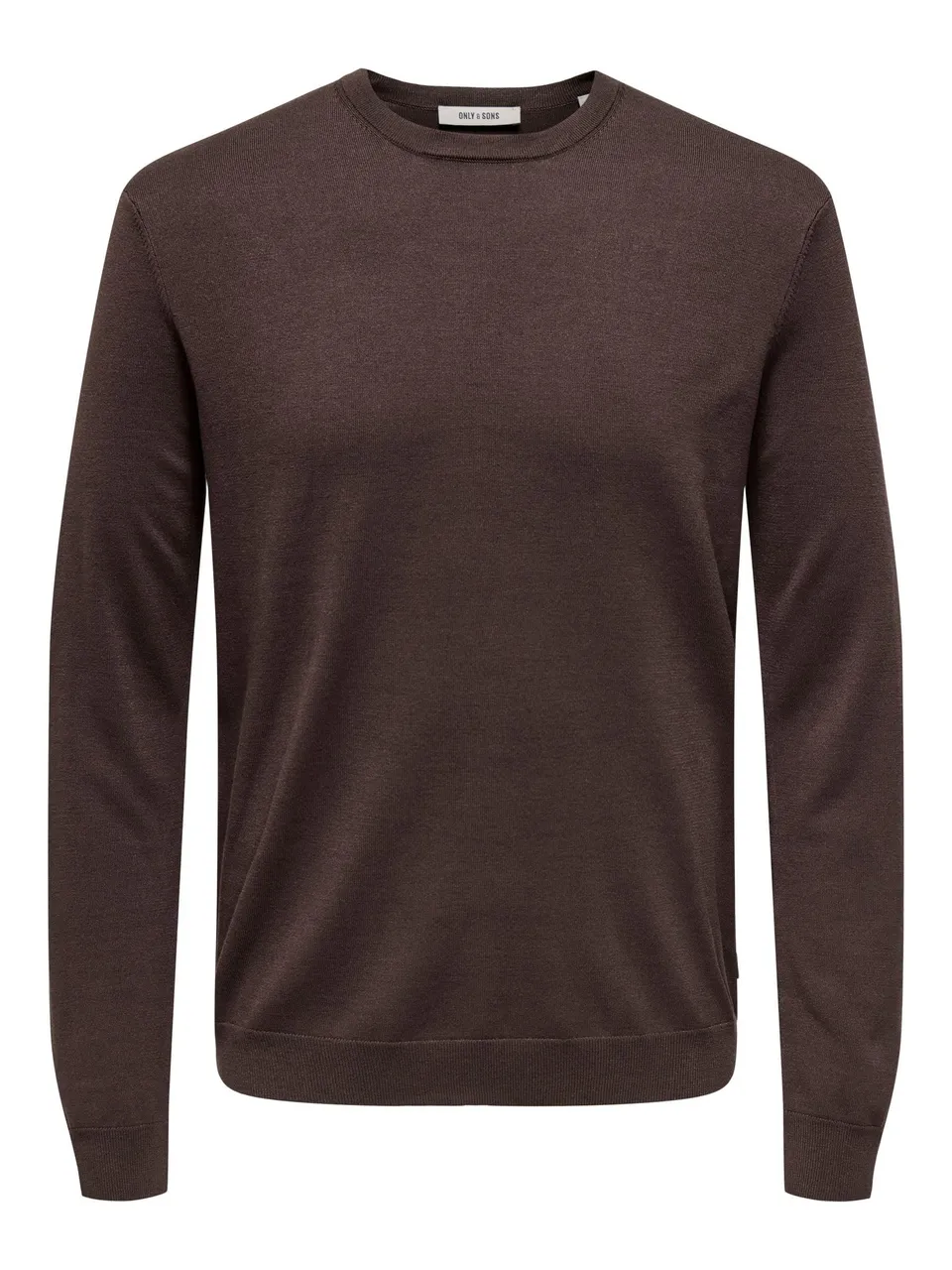 Only & Sons Onswyler Maglia Uomo S Caffè Girocollo