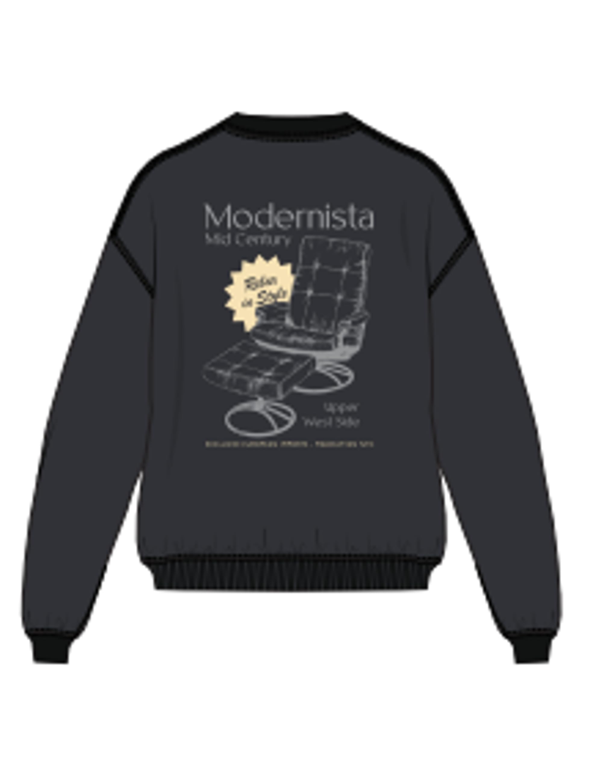 Only & Sons Onswyatt Felpa Girocollo L Stampa Loose Cotone