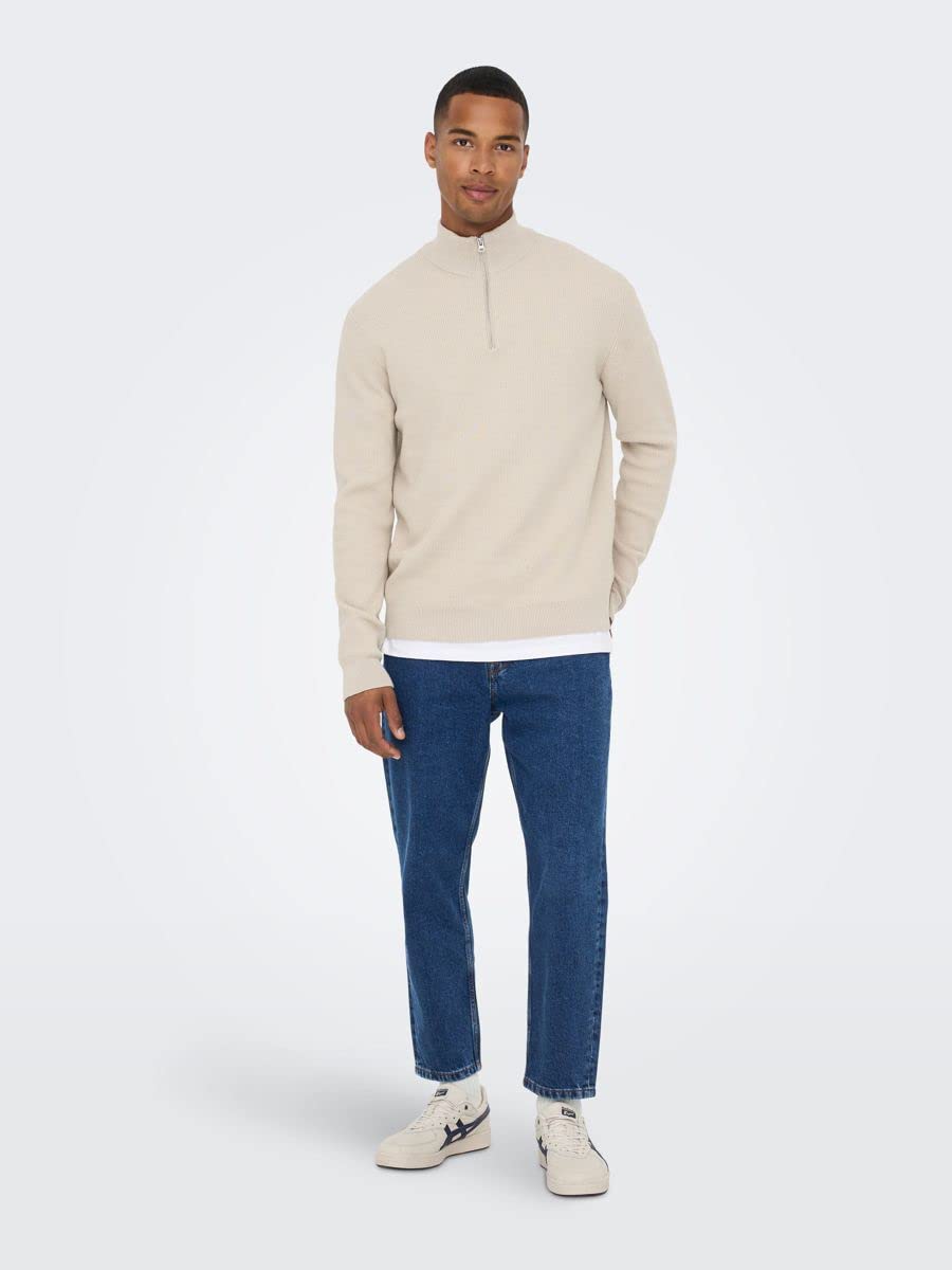 Only & Sons Onsavi Beam 1420 Jeans Uomo Blu Denim 33W/32L