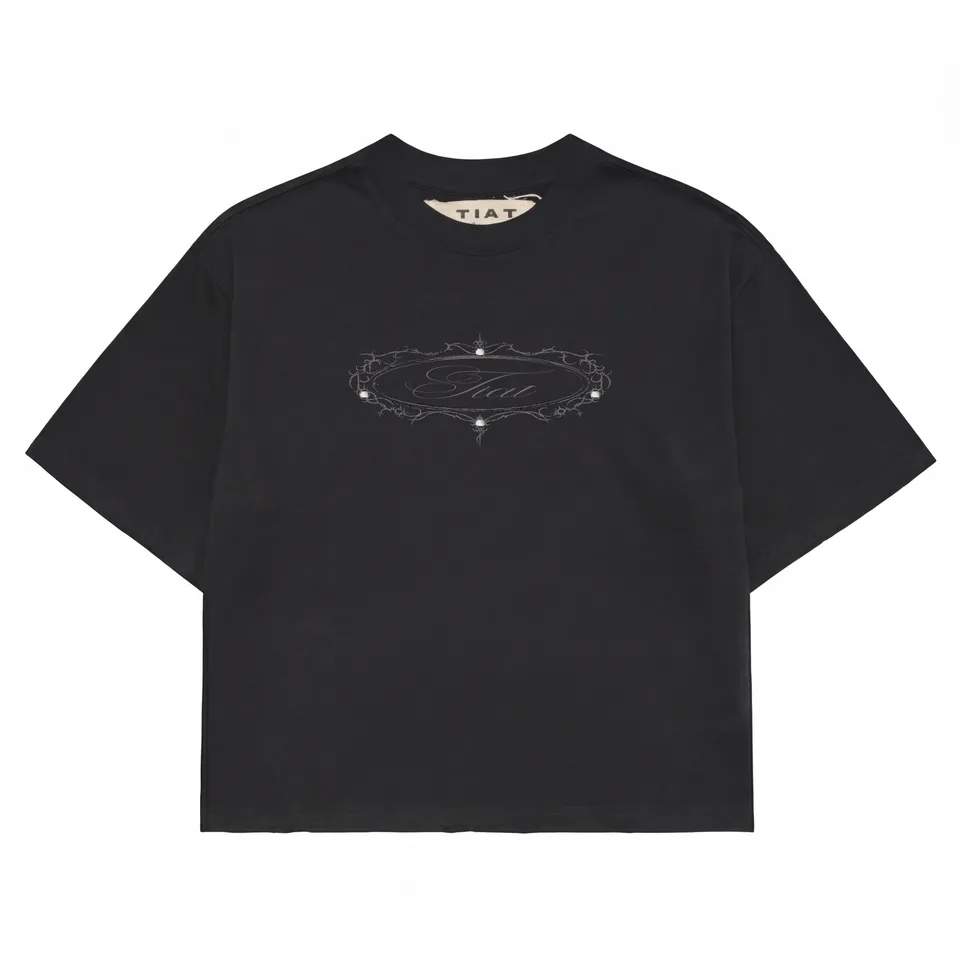 Tiat Rifugio Alchemical sigil black t-shirt nera uomo