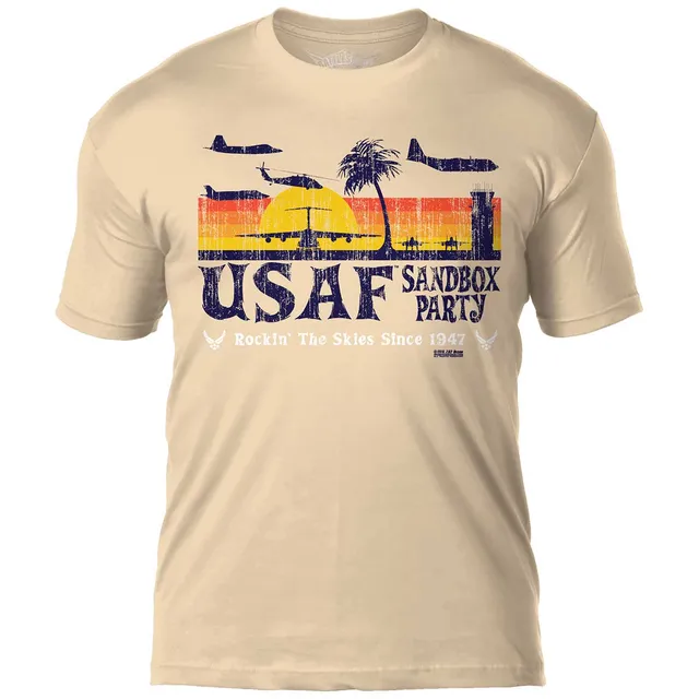 7.62 Design USAF Sandbox Party maglietta uomo sabbia cotone