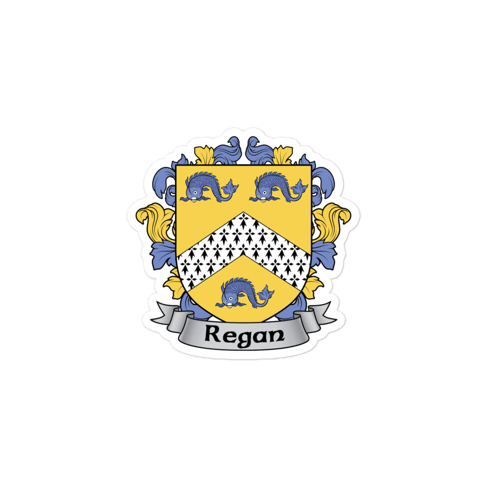 7.62 Design Regan Irish Coat of Arms Adesivo Vinile 3x3