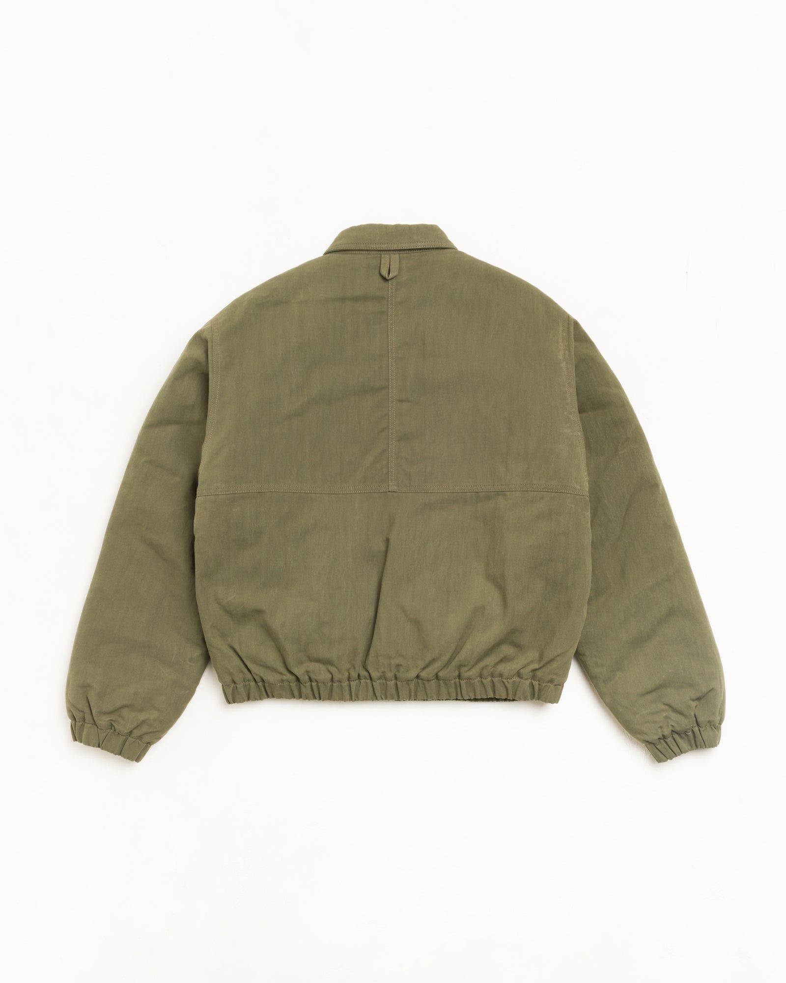 Stussy Nyco Collared Work Jacket giacca verde imbottita