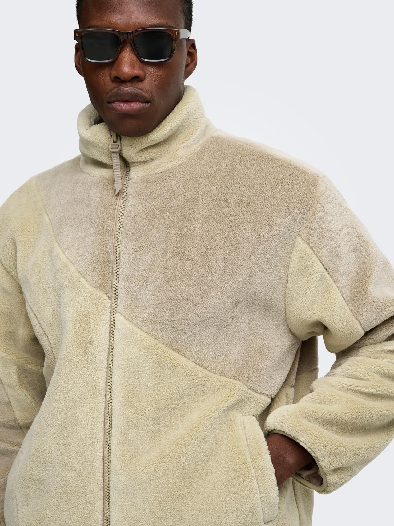 Only & Sons Onssilas Sherpa giacca uomo L sherpa invernale